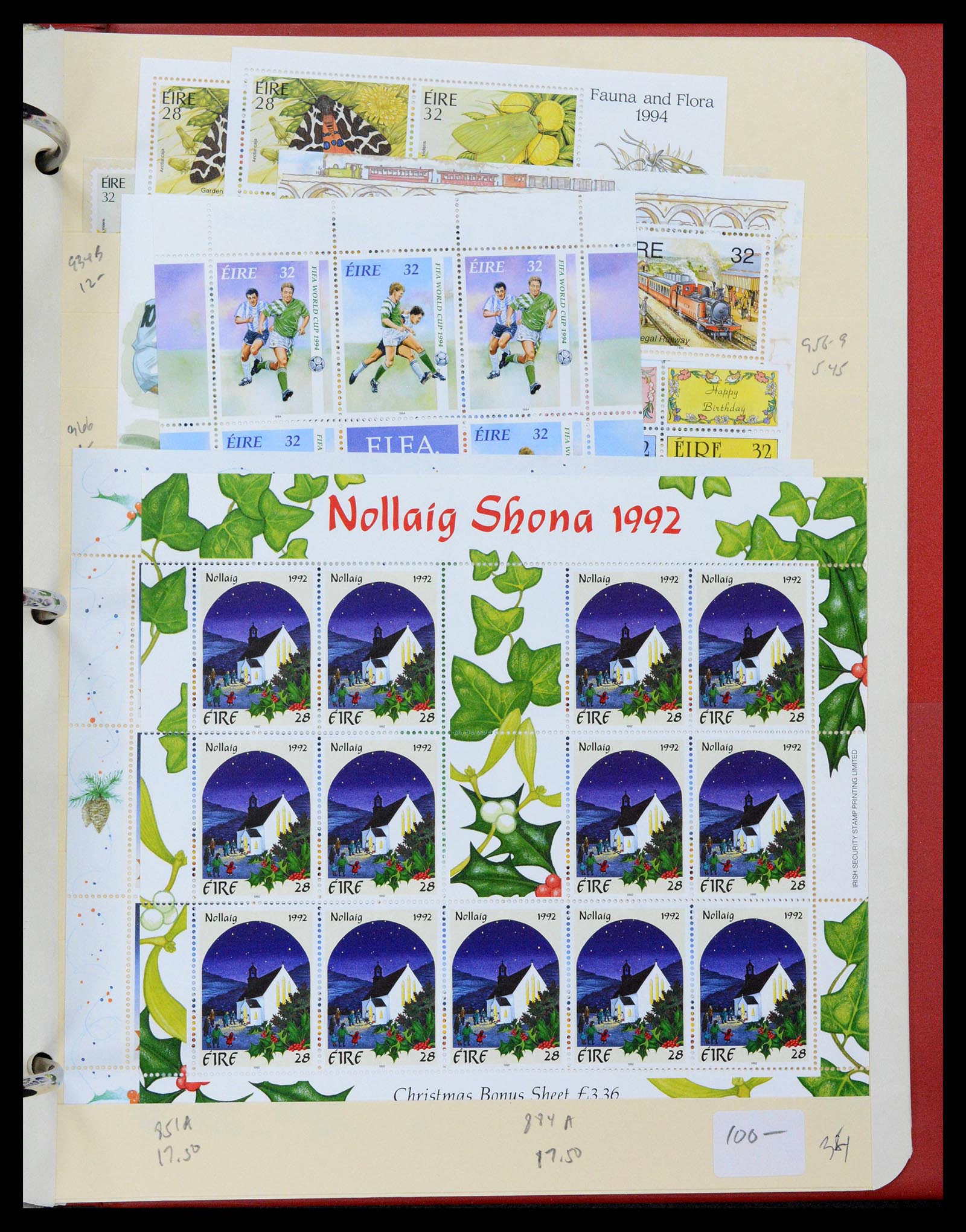 39184 0034 - Postzegelverzameling 39184 Engeland en koloniën 1950-2010.