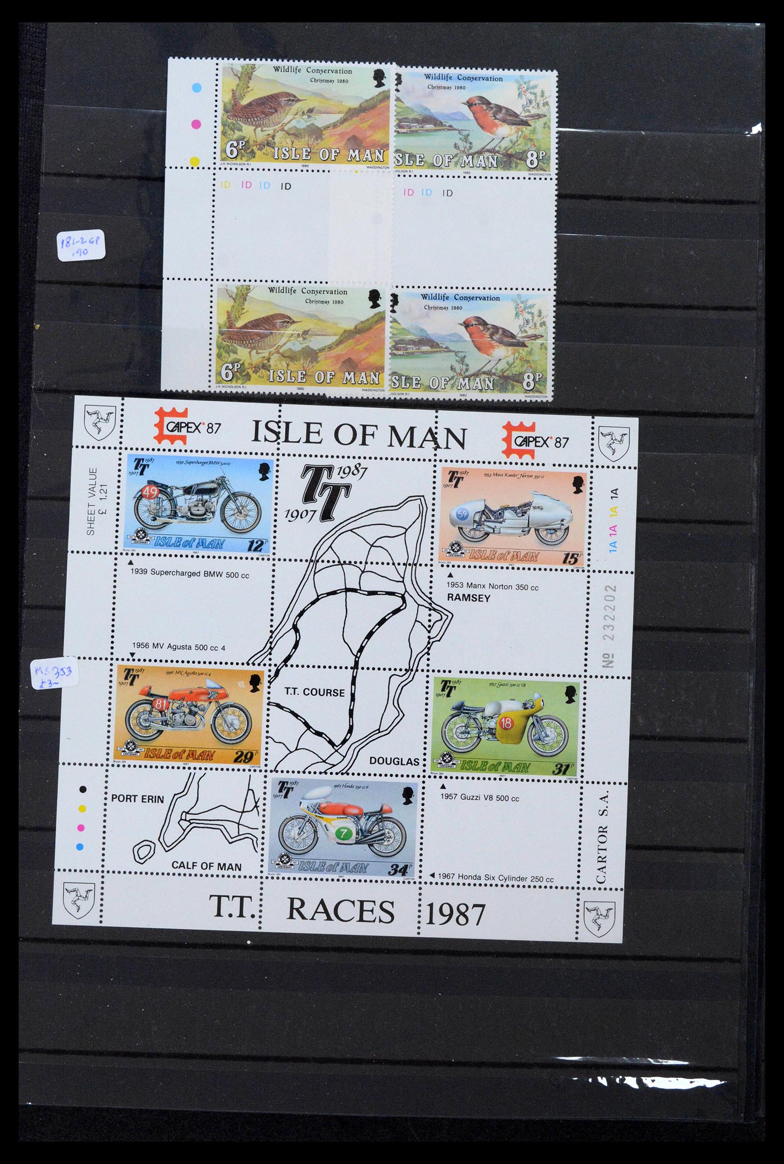 39184 0047 - Postzegelverzameling 39184 Engeland en koloniën 1950-2010.