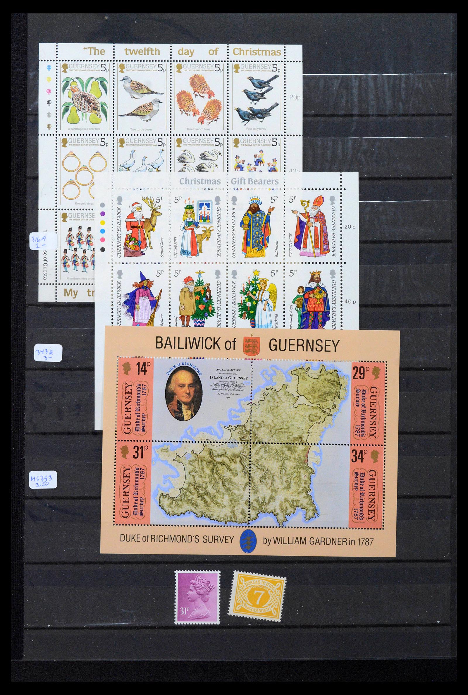 39184 0053 - Postzegelverzameling 39184 Engeland en koloniën 1950-2010.
