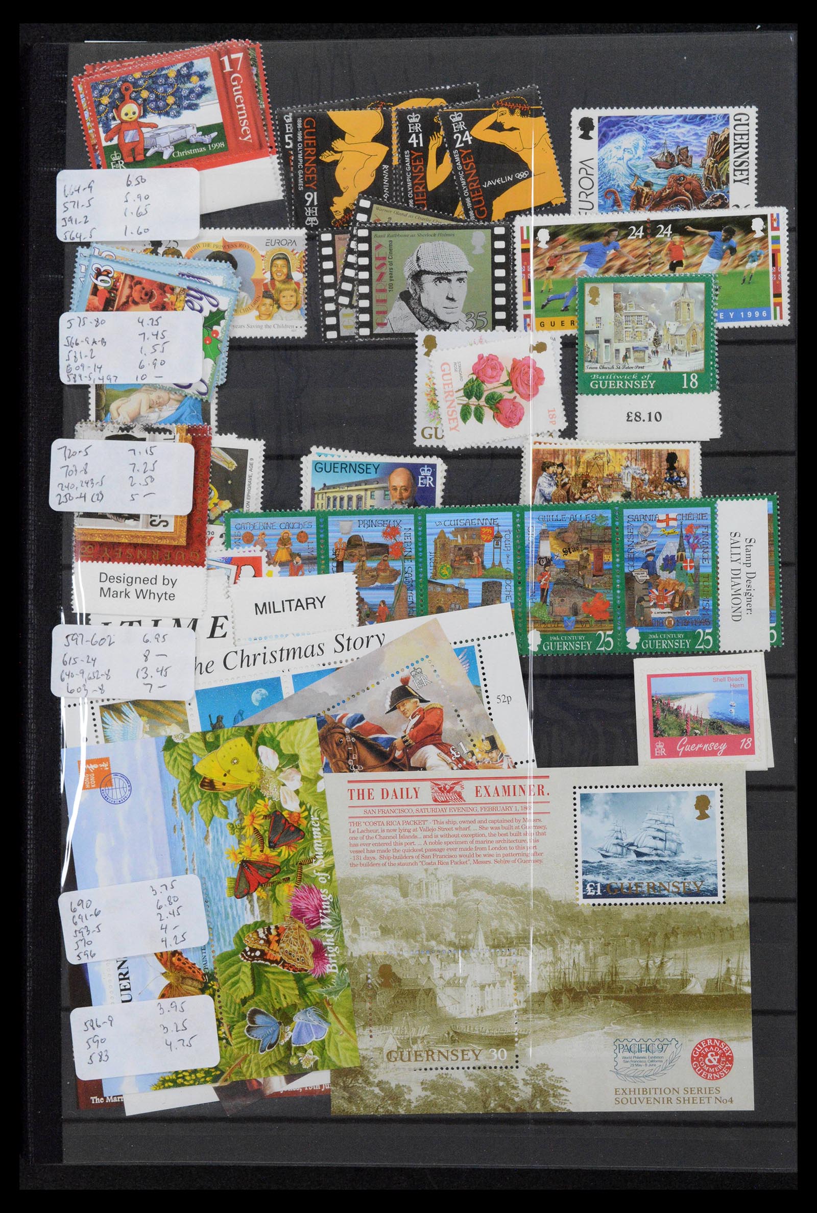 39184 0084 - Postzegelverzameling 39184 Engeland en koloniën 1950-2010.