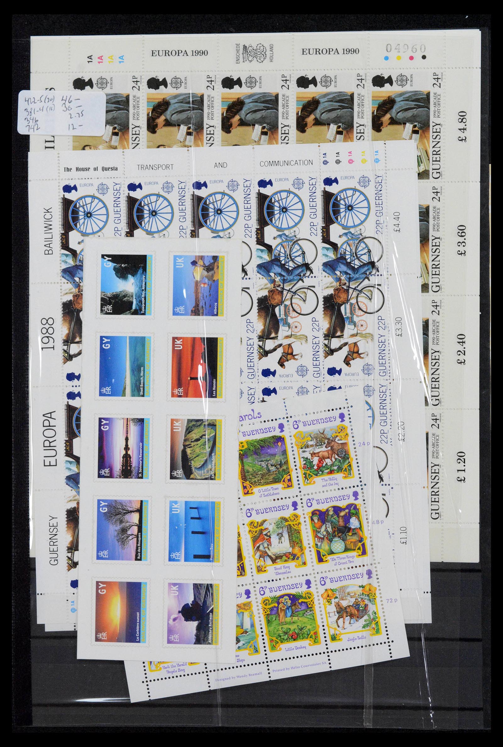 39184 0085 - Postzegelverzameling 39184 Engeland en koloniën 1950-2010.