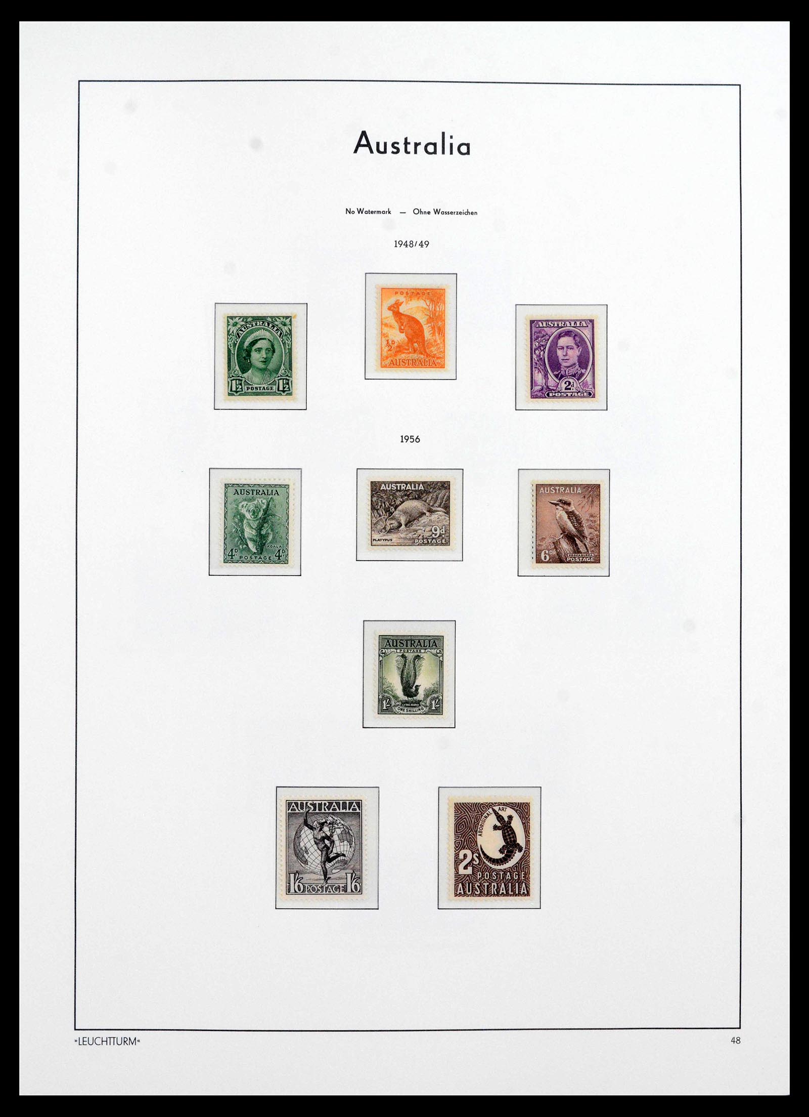 39186 0011 - Postzegelverzameling 39186 Australië 1913-2012.