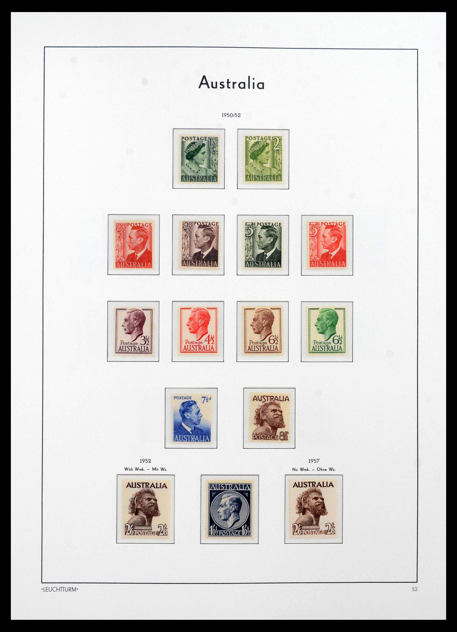 39186 0013 - Postzegelverzameling 39186 Australië 1913-2012.