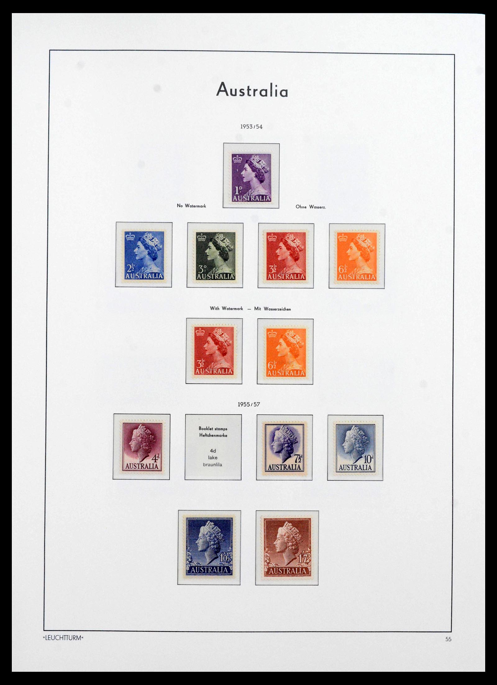 39186 0016 - Postzegelverzameling 39186 Australië 1913-2012.