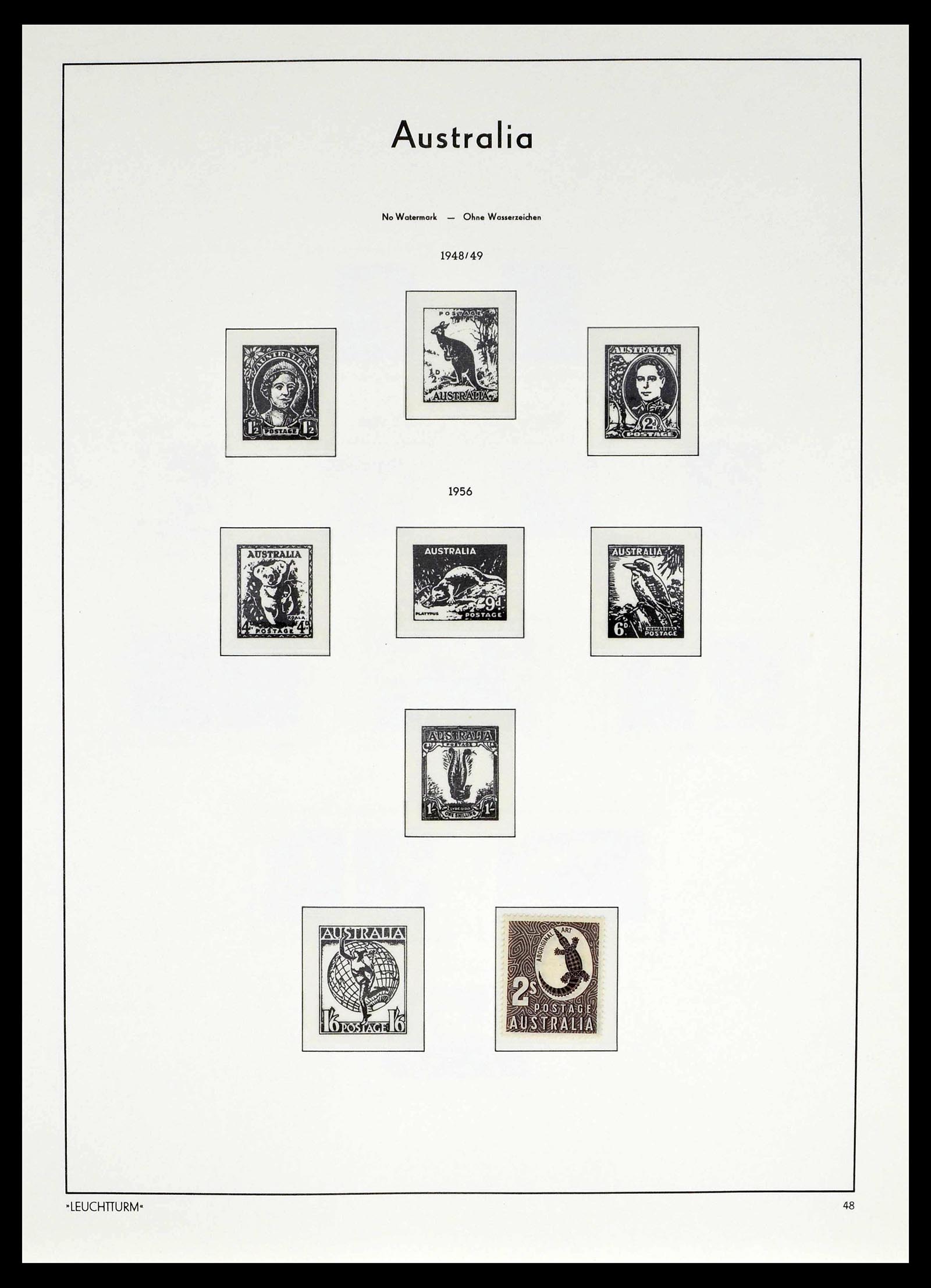 39187 0005 - Postzegelverzameling 39187 Engeland en koloniën postfris 1929-1995.
