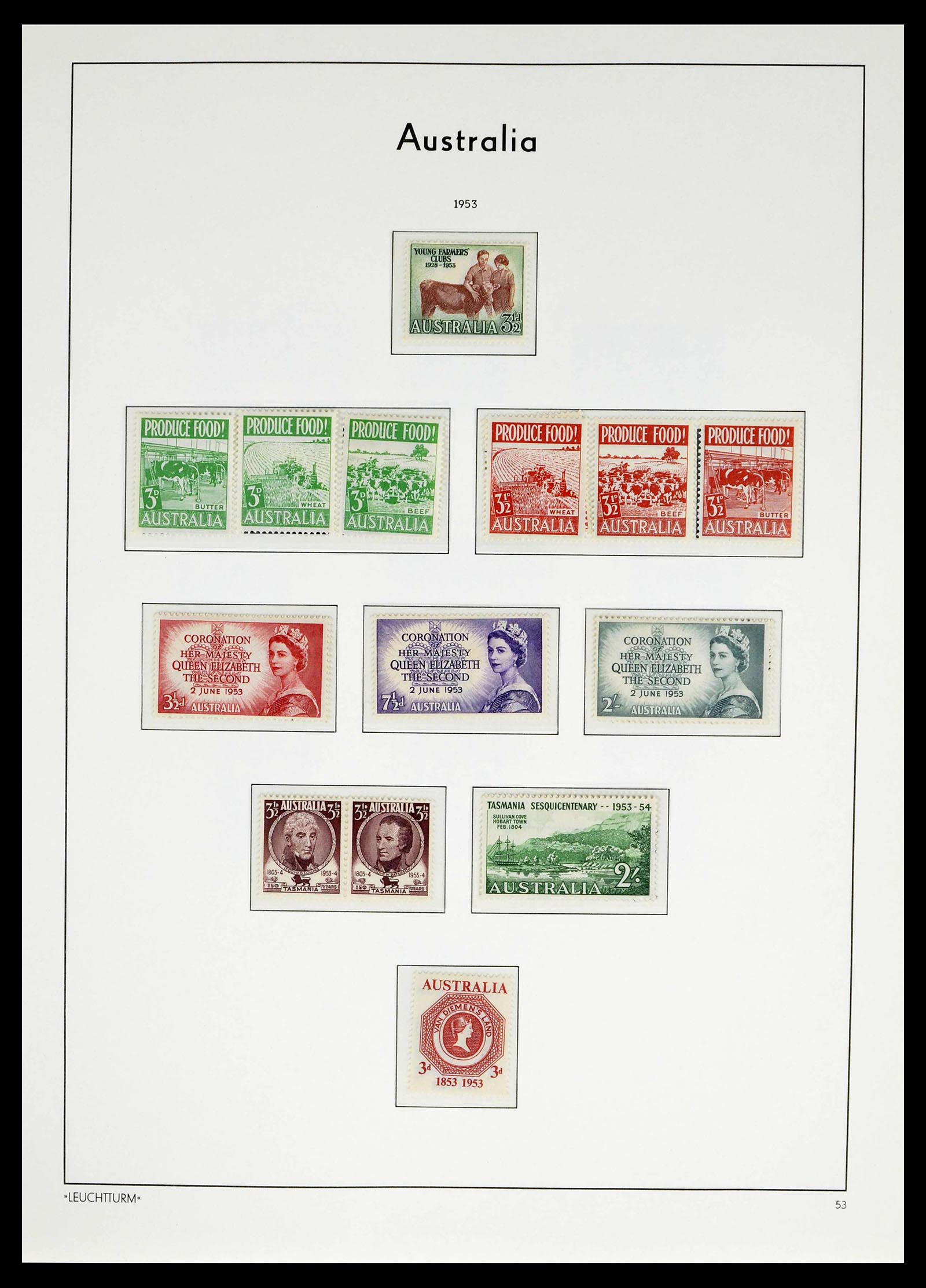 39187 0008 - Postzegelverzameling 39187 Engeland en koloniën postfris 1929-1995.