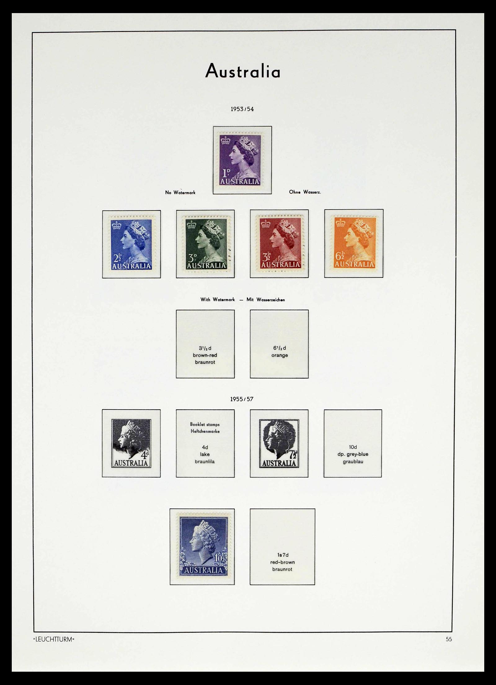 39187 0010 - Postzegelverzameling 39187 Engeland en koloniën postfris 1929-1995.