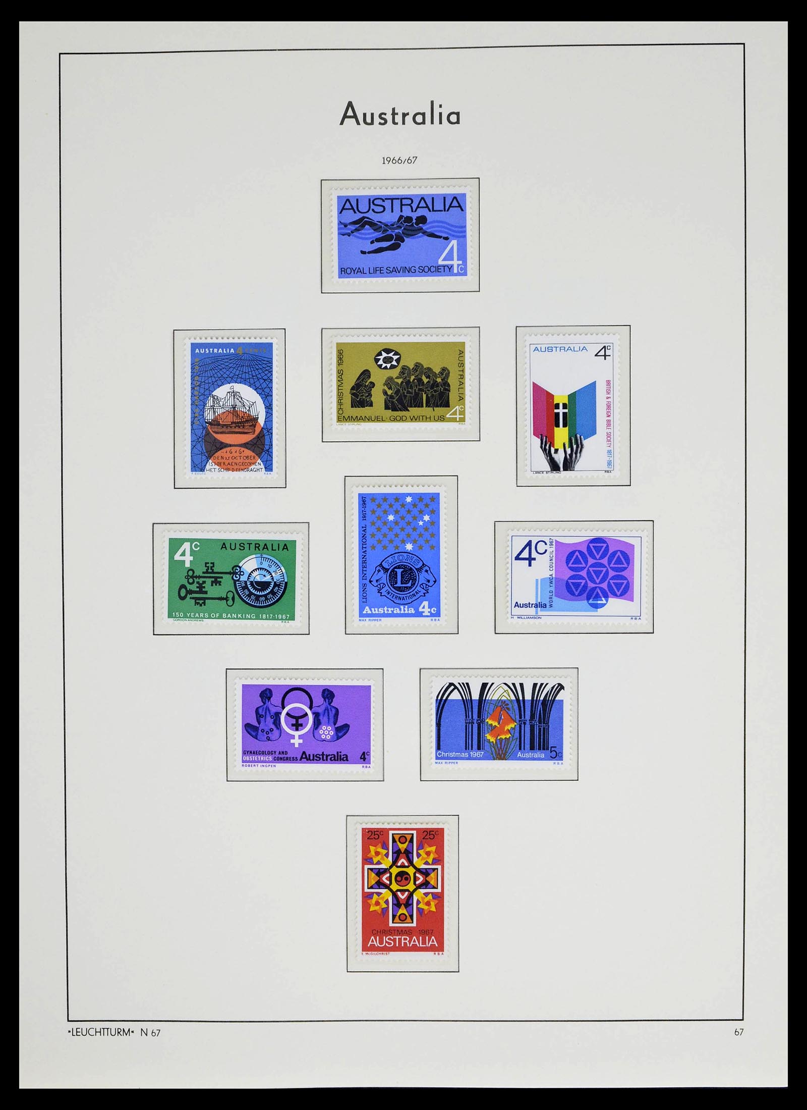 39187 0021 - Postzegelverzameling 39187 Engeland en koloniën postfris 1929-1995.