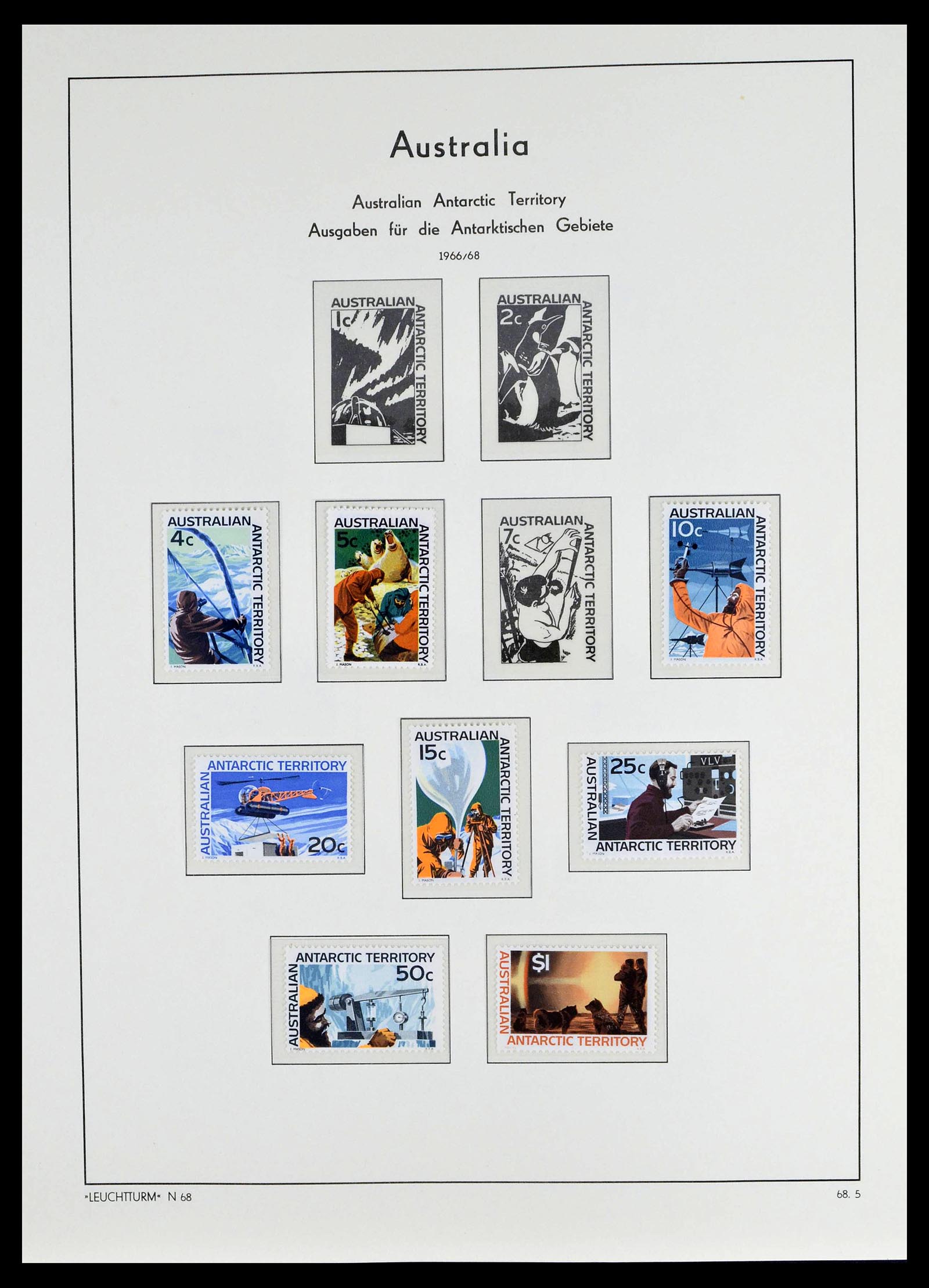 39187 0025 - Postzegelverzameling 39187 Engeland en koloniën postfris 1929-1995.