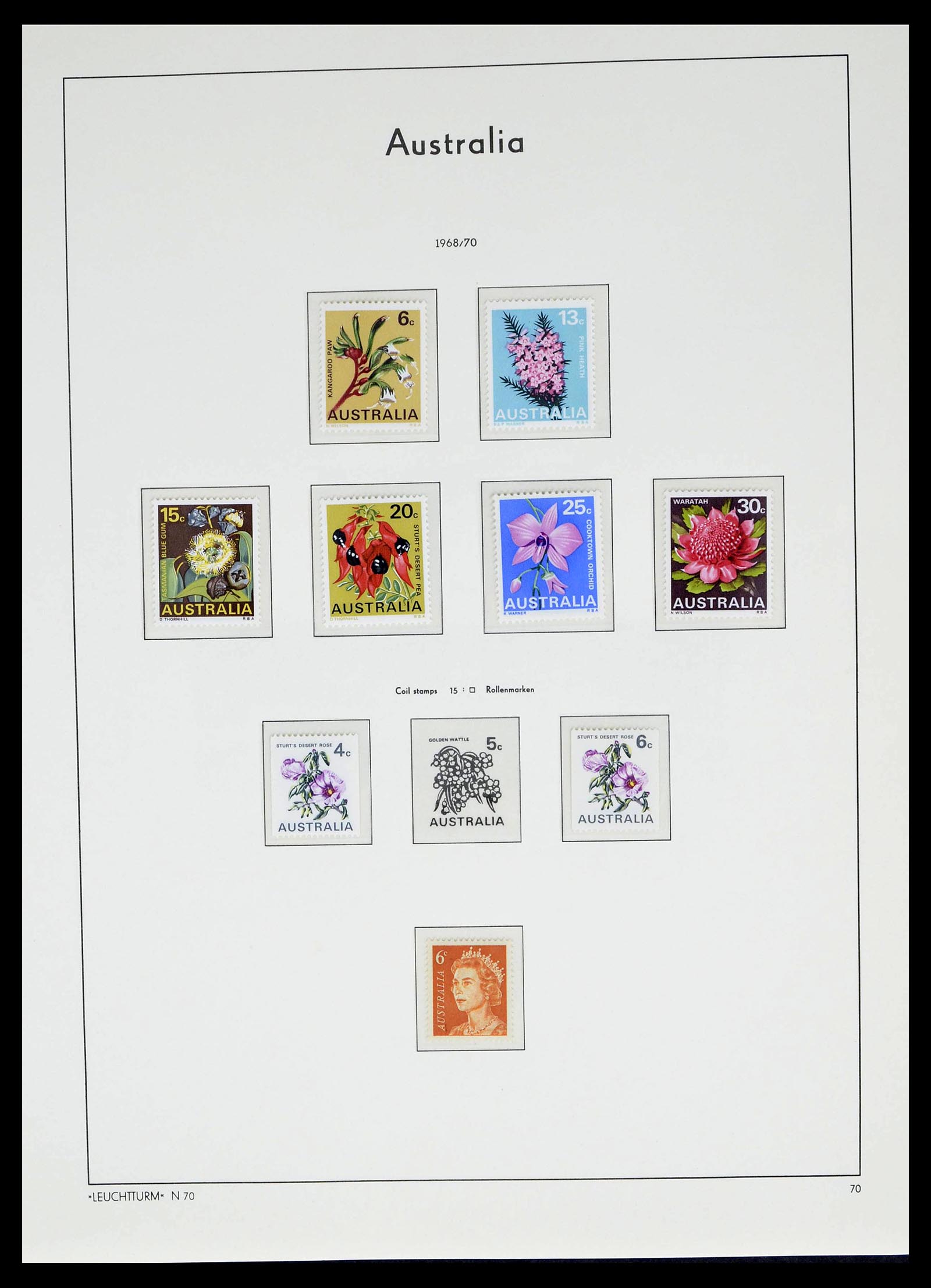 39187 0027 - Postzegelverzameling 39187 Engeland en koloniën postfris 1929-1995.