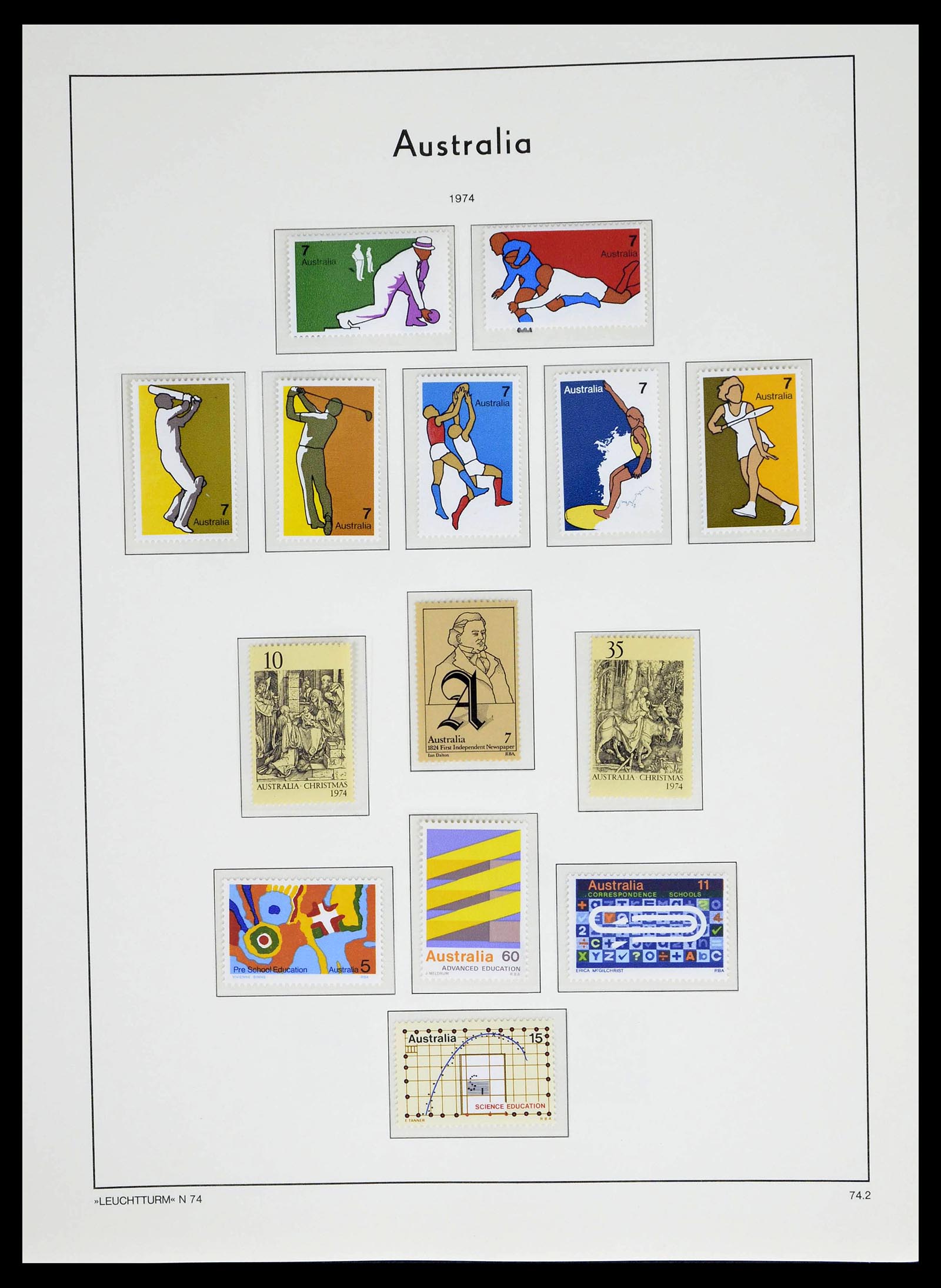 39187 0042 - Postzegelverzameling 39187 Engeland en koloniën postfris 1929-1995.