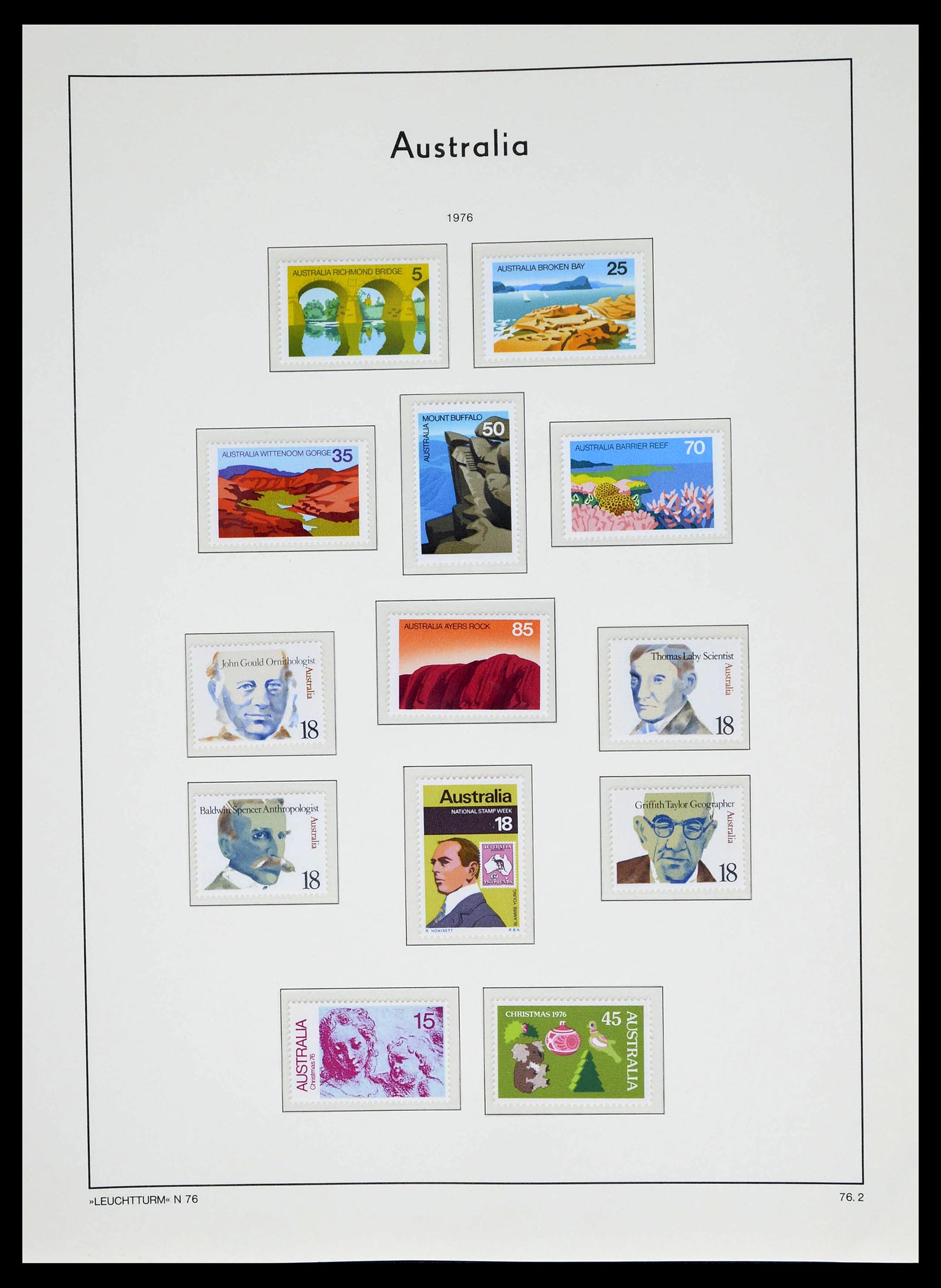 39187 0046 - Postzegelverzameling 39187 Engeland en koloniën postfris 1929-1995.
