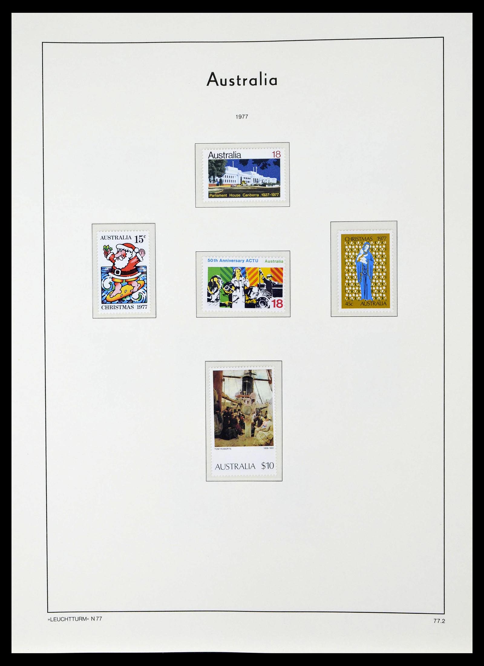 39187 0048 - Postzegelverzameling 39187 Engeland en koloniën postfris 1929-1995.