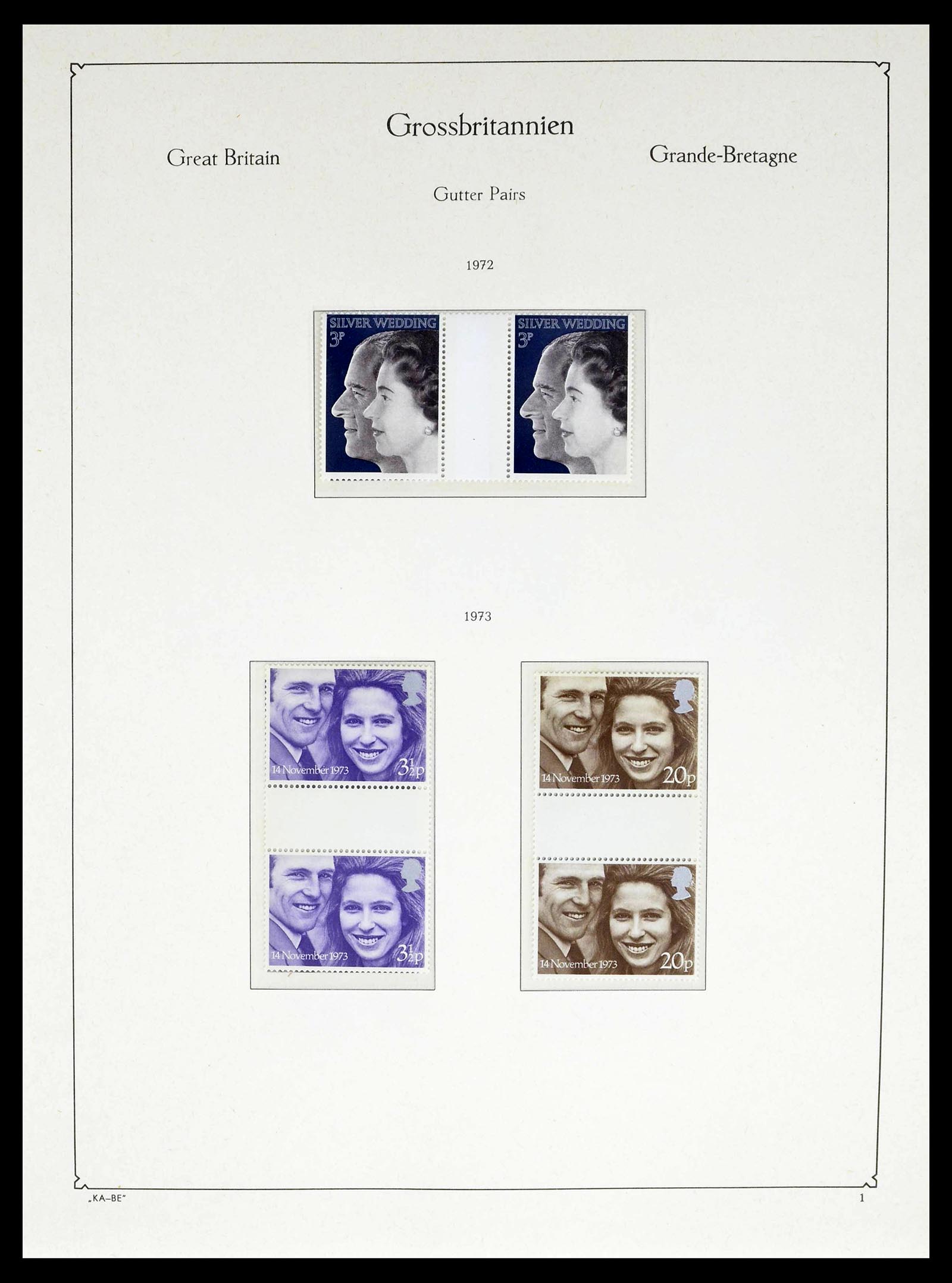 39187 0054 - Postzegelverzameling 39187 Engeland en koloniën postfris 1929-1995.