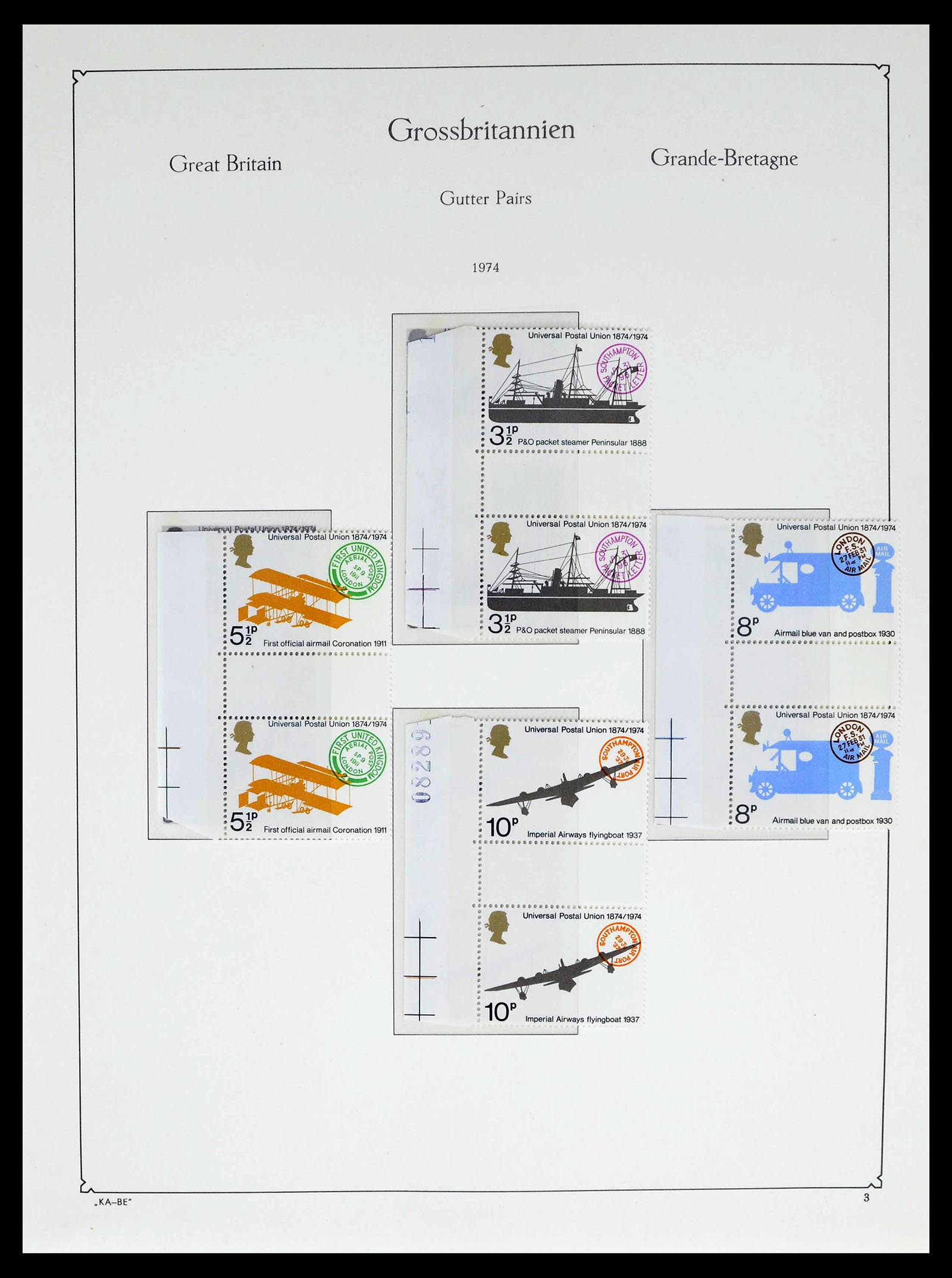 39187 0056 - Stamp collection 39187 Great Britain and colonies MNH 1929-1995.