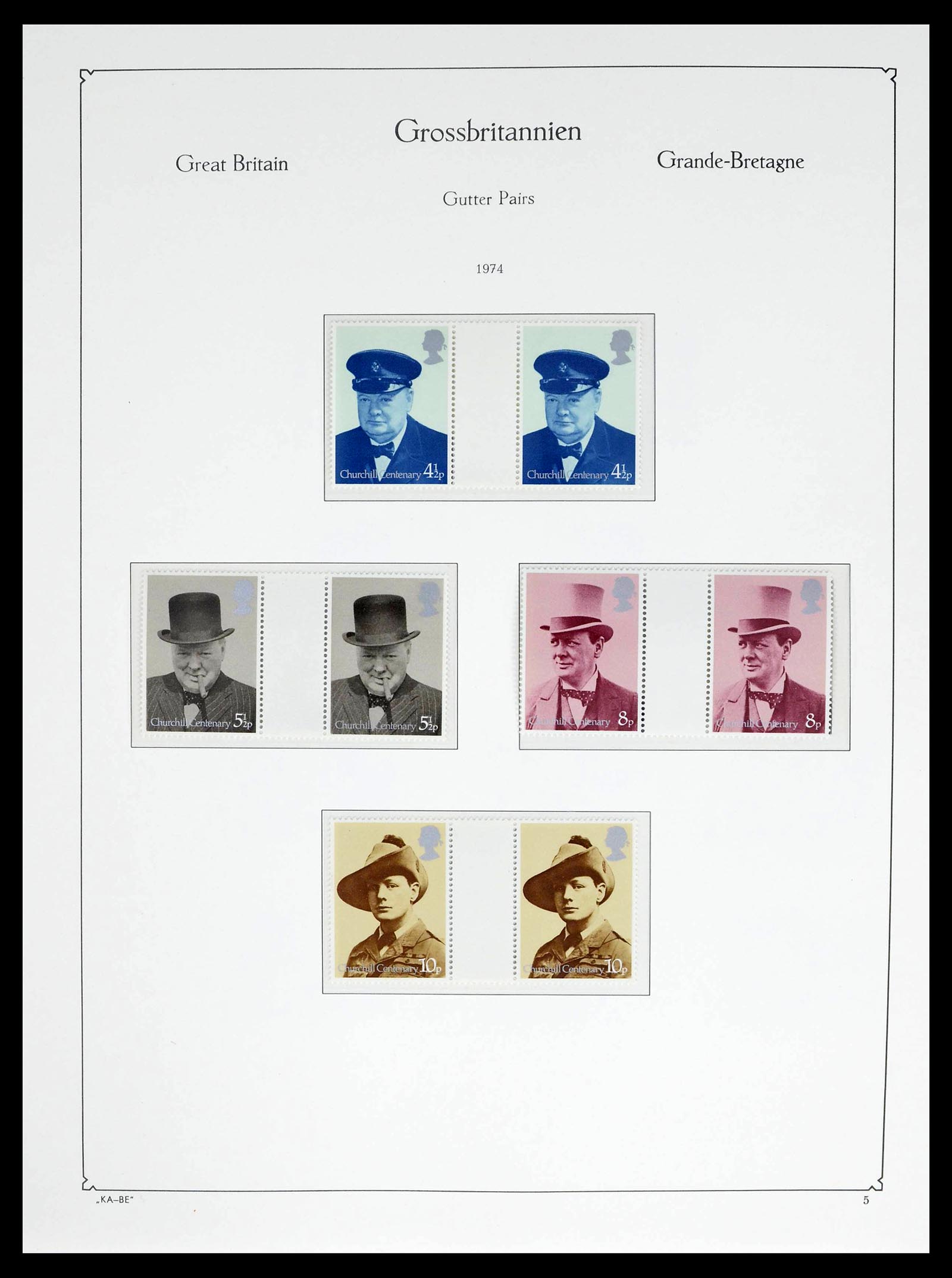 39187 0058 - Postzegelverzameling 39187 Engeland en koloniën postfris 1929-1995.