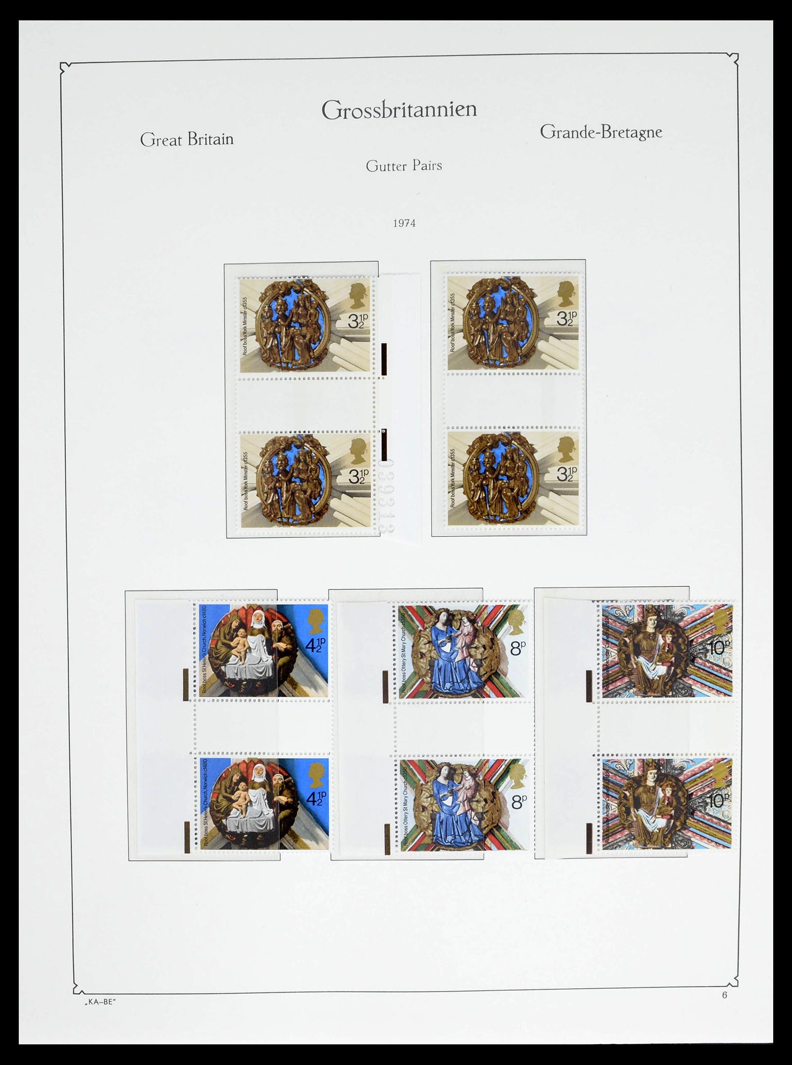 39187 0059 - Postzegelverzameling 39187 Engeland en koloniën postfris 1929-1995.
