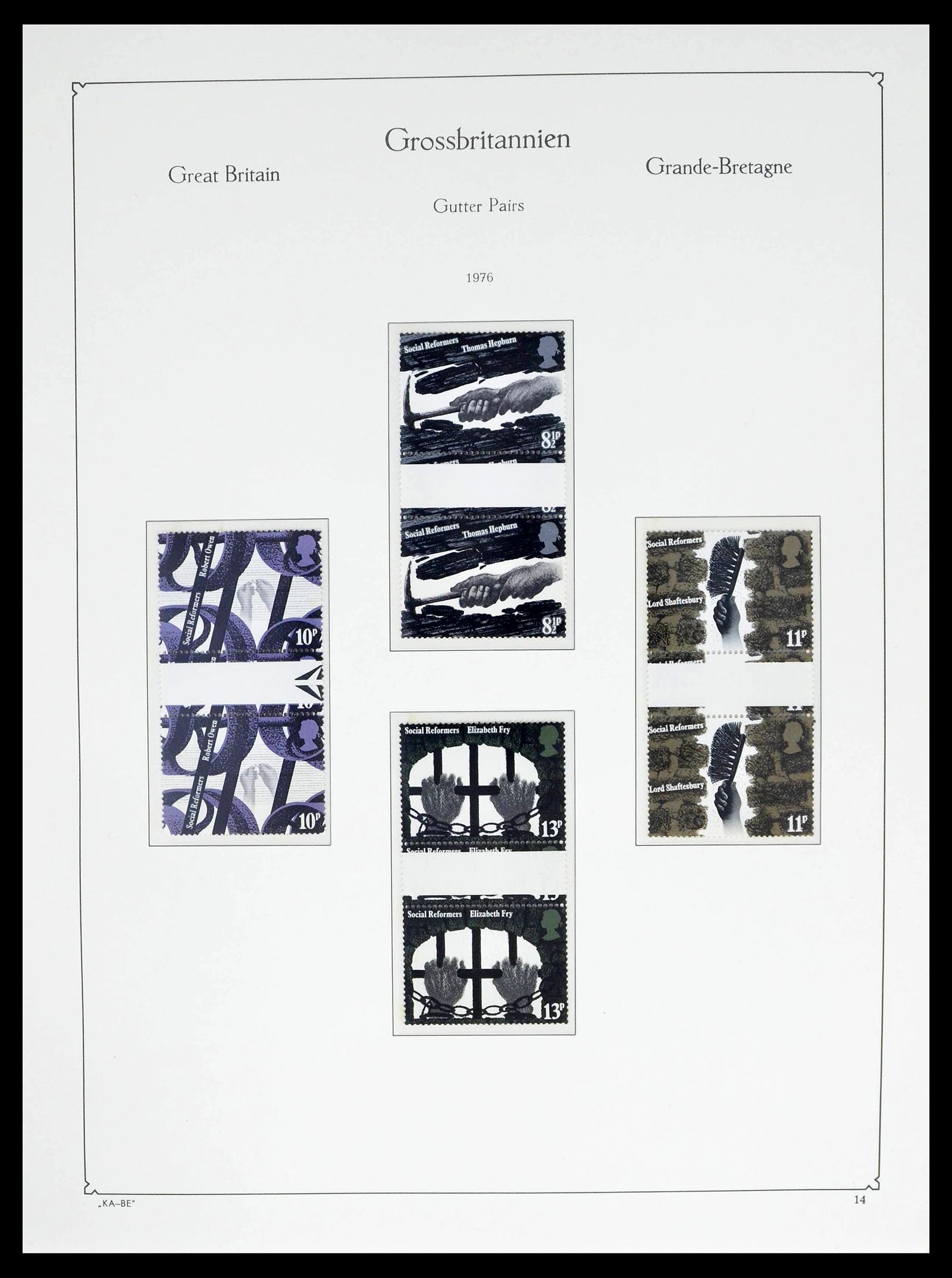 39187 0067 - Stamp collection 39187 Great Britain and colonies MNH 1929-1995.