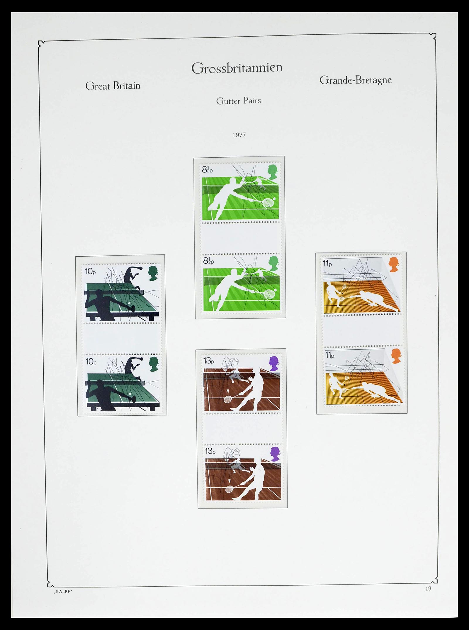 39187 0072 - Stamp collection 39187 Great Britain and colonies MNH 1929-1995.