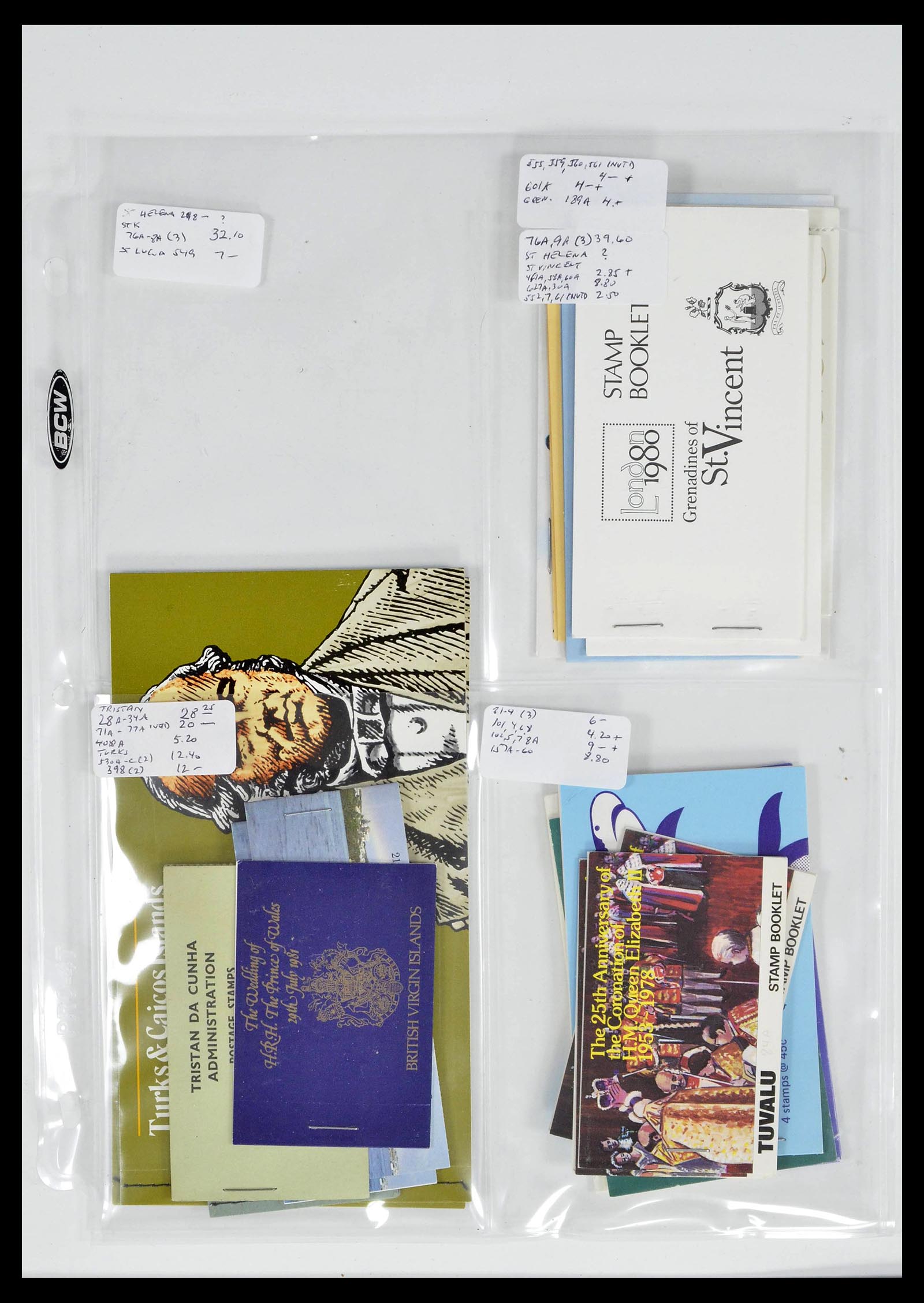 39187 0223 - Postzegelverzameling 39187 Engeland en koloniën postfris 1929-1995.
