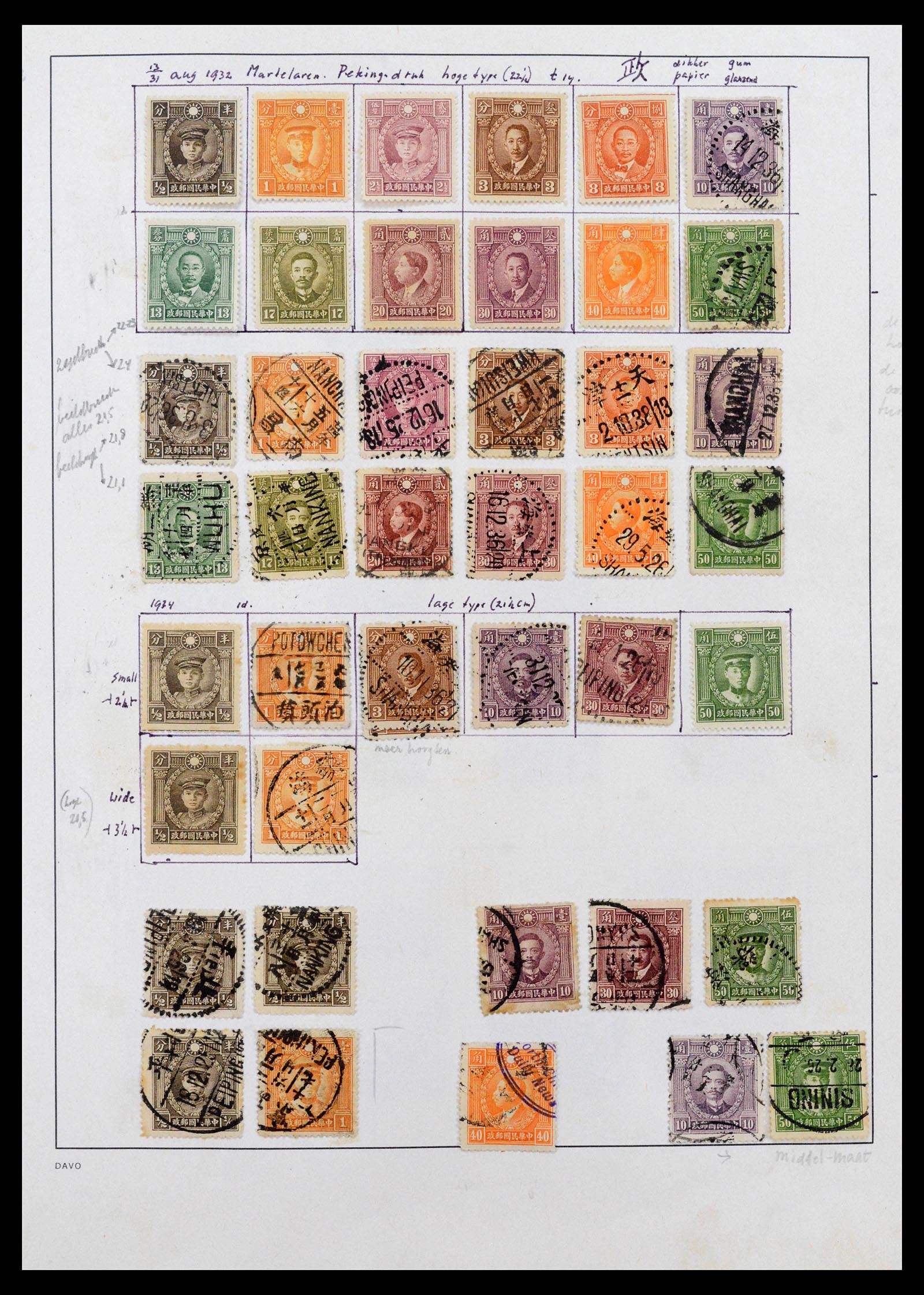 39192 0004 - Stamp collection 39192 China 1904-1949.