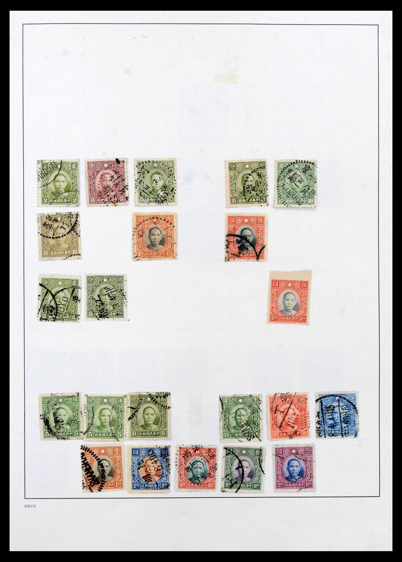 39192 0008 - Stamp collection 39192 China 1904-1949.