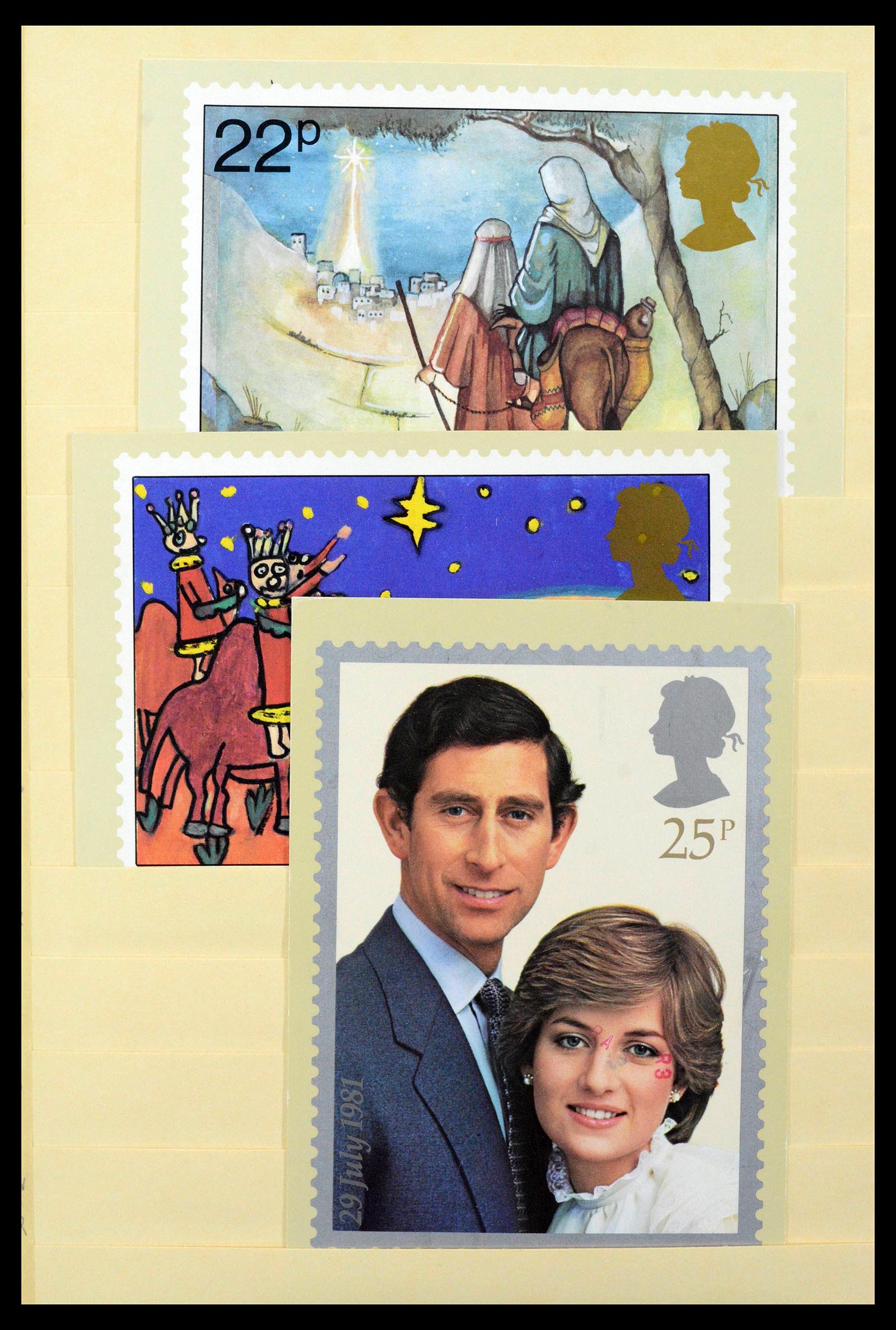 39194 0001 - Postzegelverzameling 39194 Engeland en Kanaaleilanden 1935-2013.