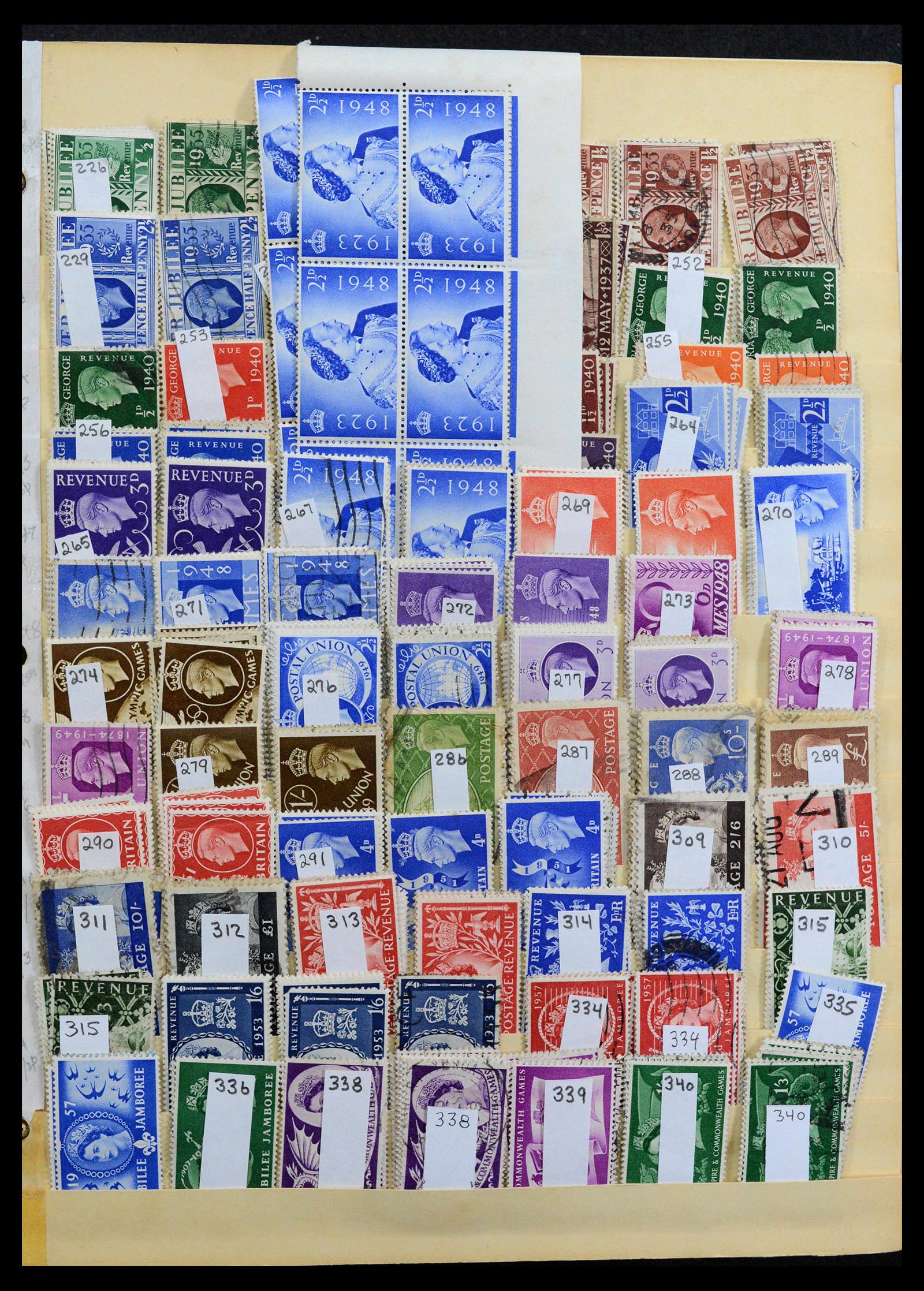 39194 0004 - Postzegelverzameling 39194 Engeland en Kanaaleilanden 1935-2013.