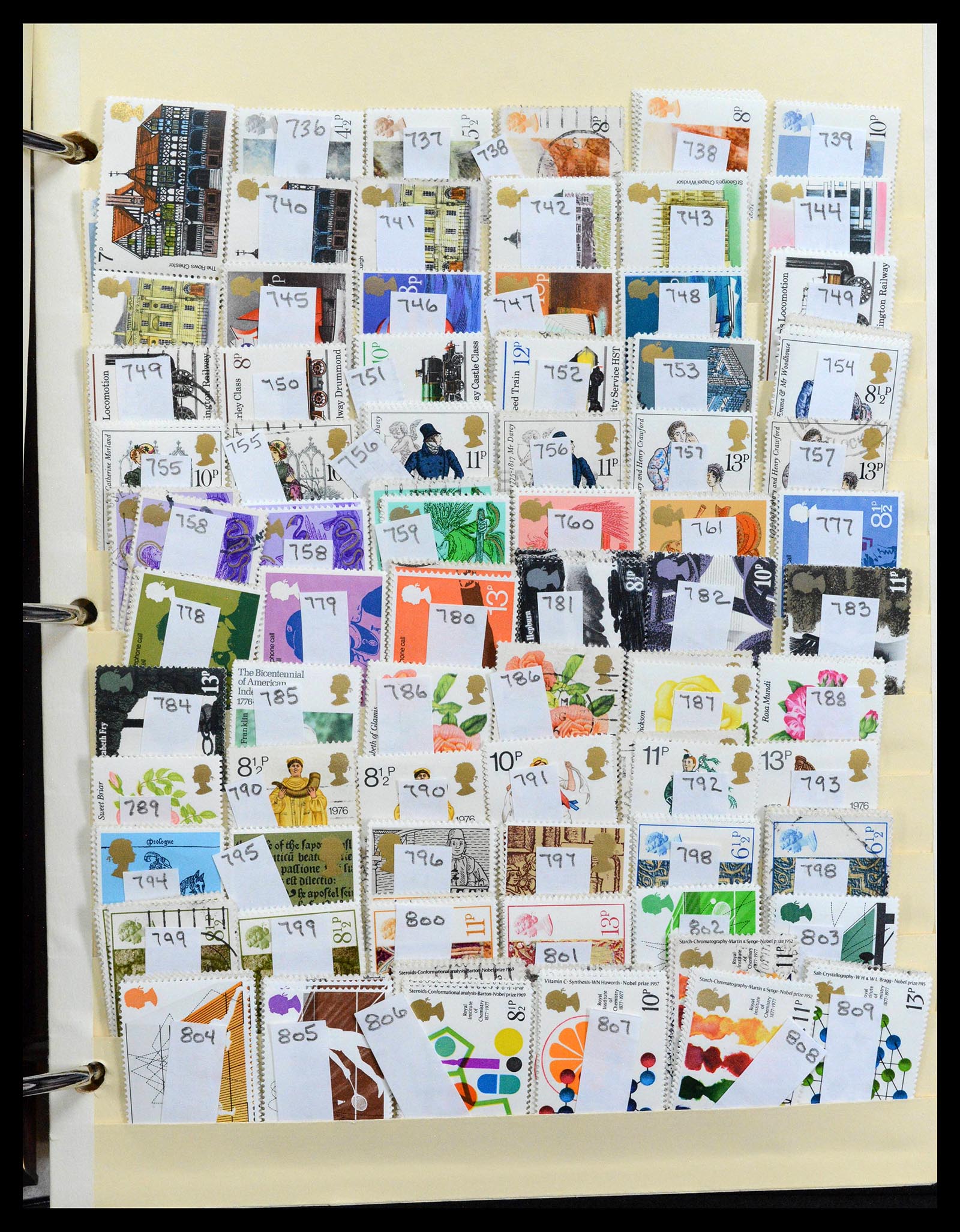 39194 0011 - Postzegelverzameling 39194 Engeland en Kanaaleilanden 1935-2013.