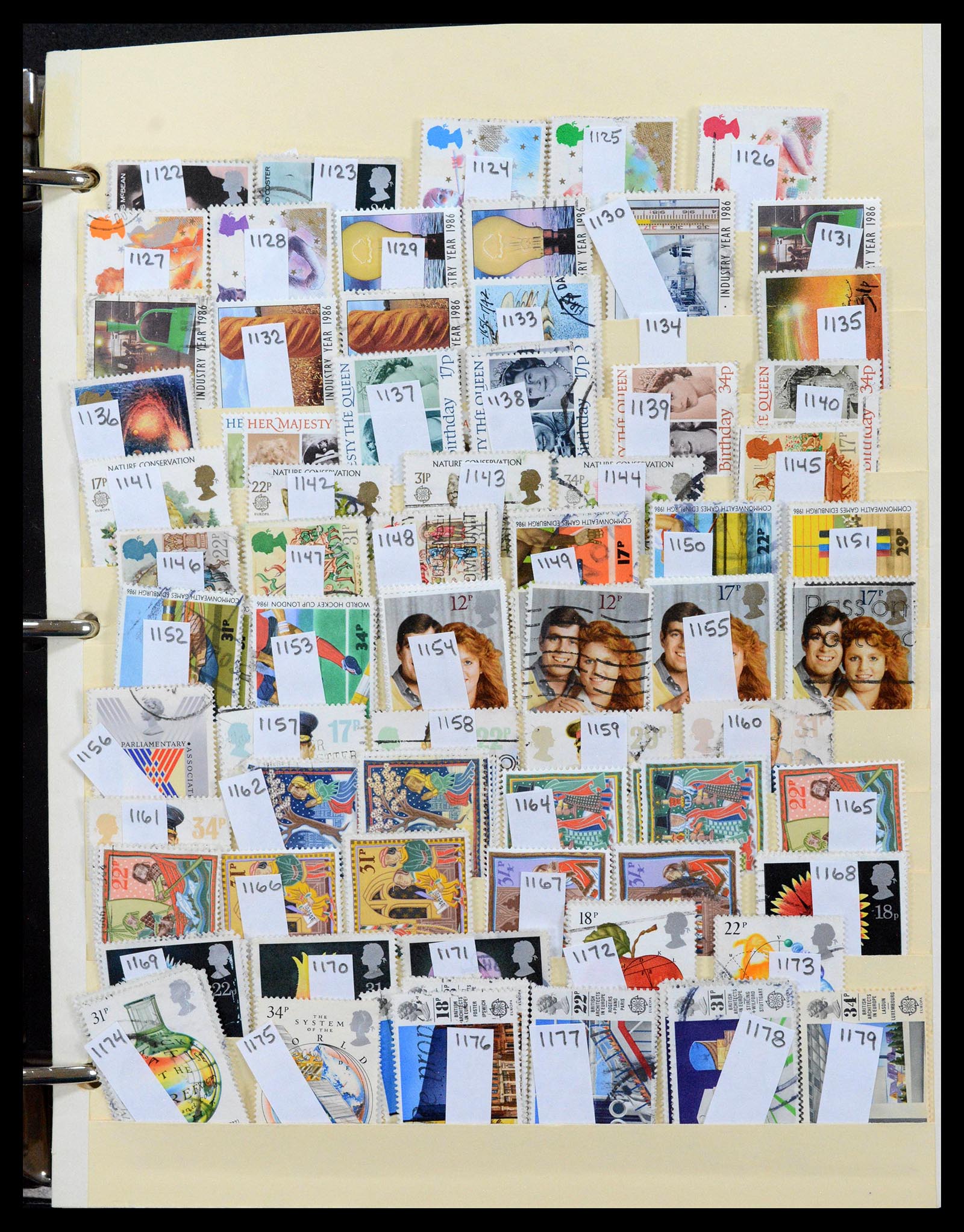 39194 0018 - Postzegelverzameling 39194 Engeland en Kanaaleilanden 1935-2013.