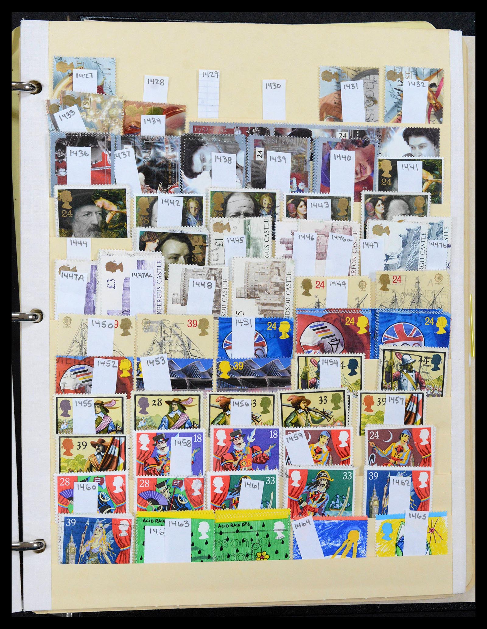 39194 0022 - Postzegelverzameling 39194 Engeland en Kanaaleilanden 1935-2013.