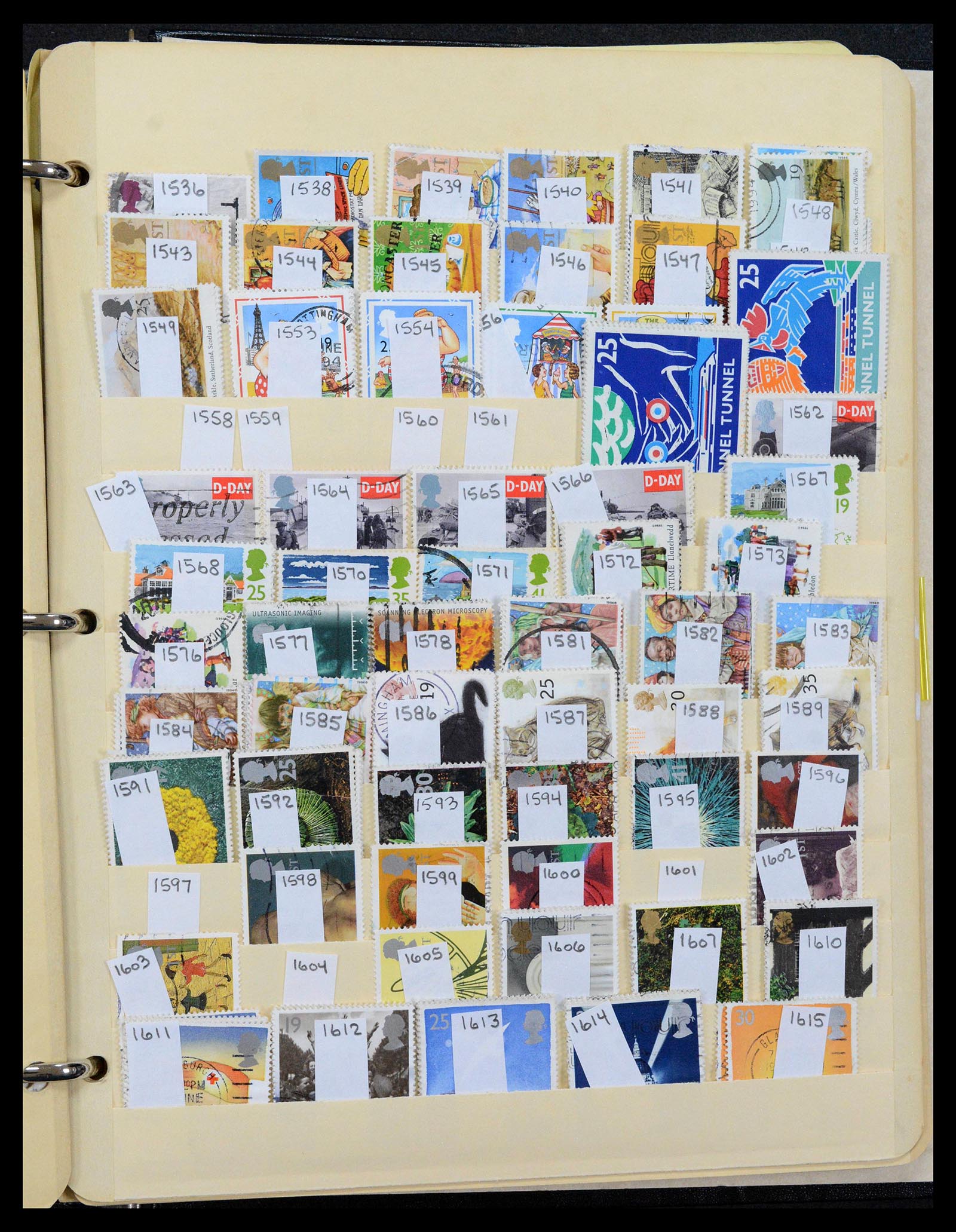 39194 0024 - Postzegelverzameling 39194 Engeland en Kanaaleilanden 1935-2013.