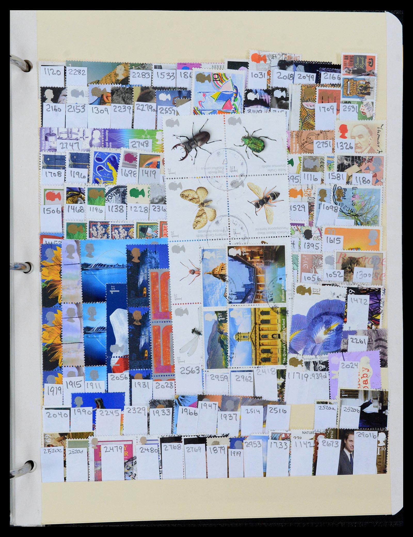39194 0038 - Postzegelverzameling 39194 Engeland en Kanaaleilanden 1935-2013.