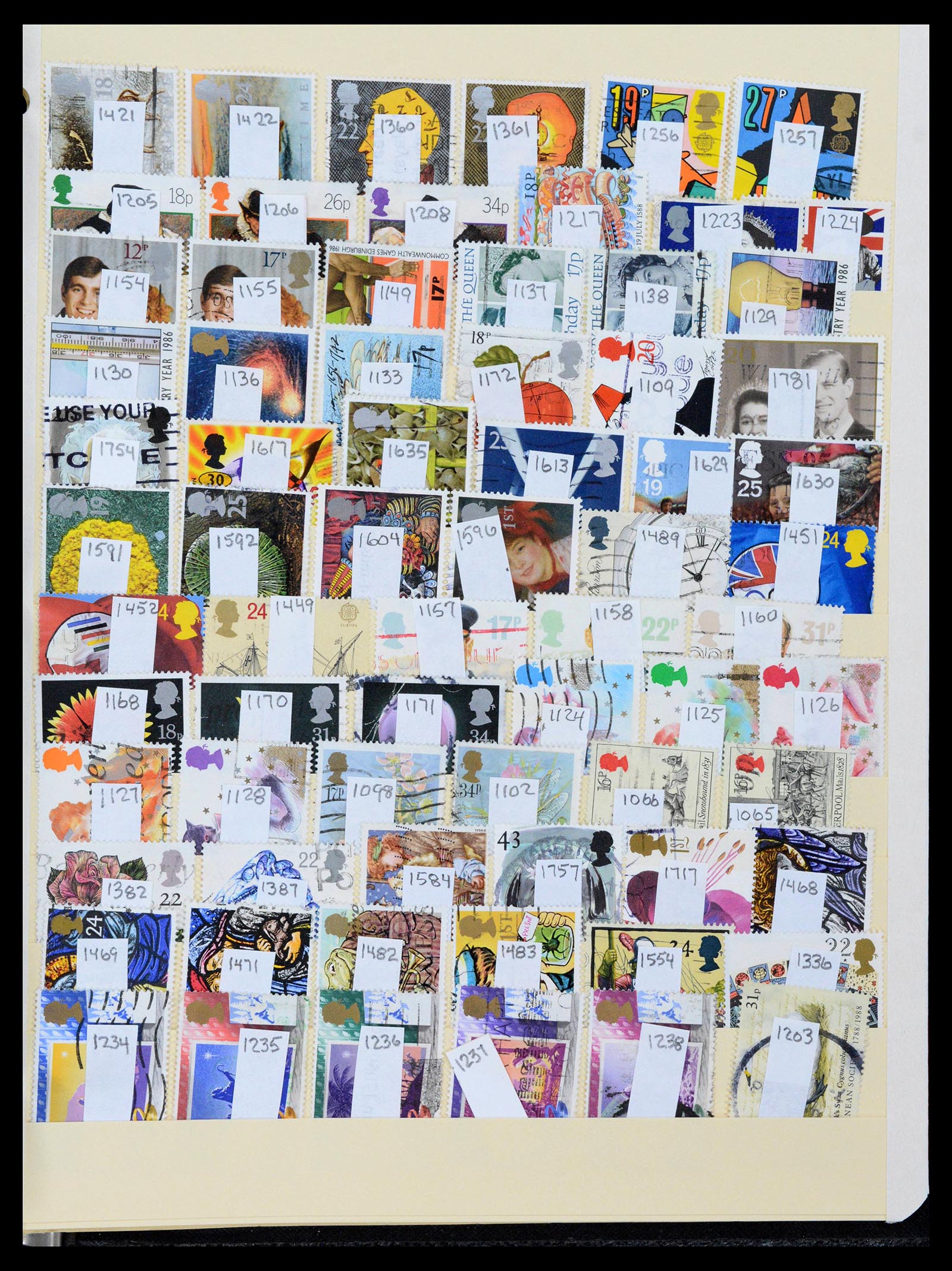 39194 0047 - Postzegelverzameling 39194 Engeland en Kanaaleilanden 1935-2013.