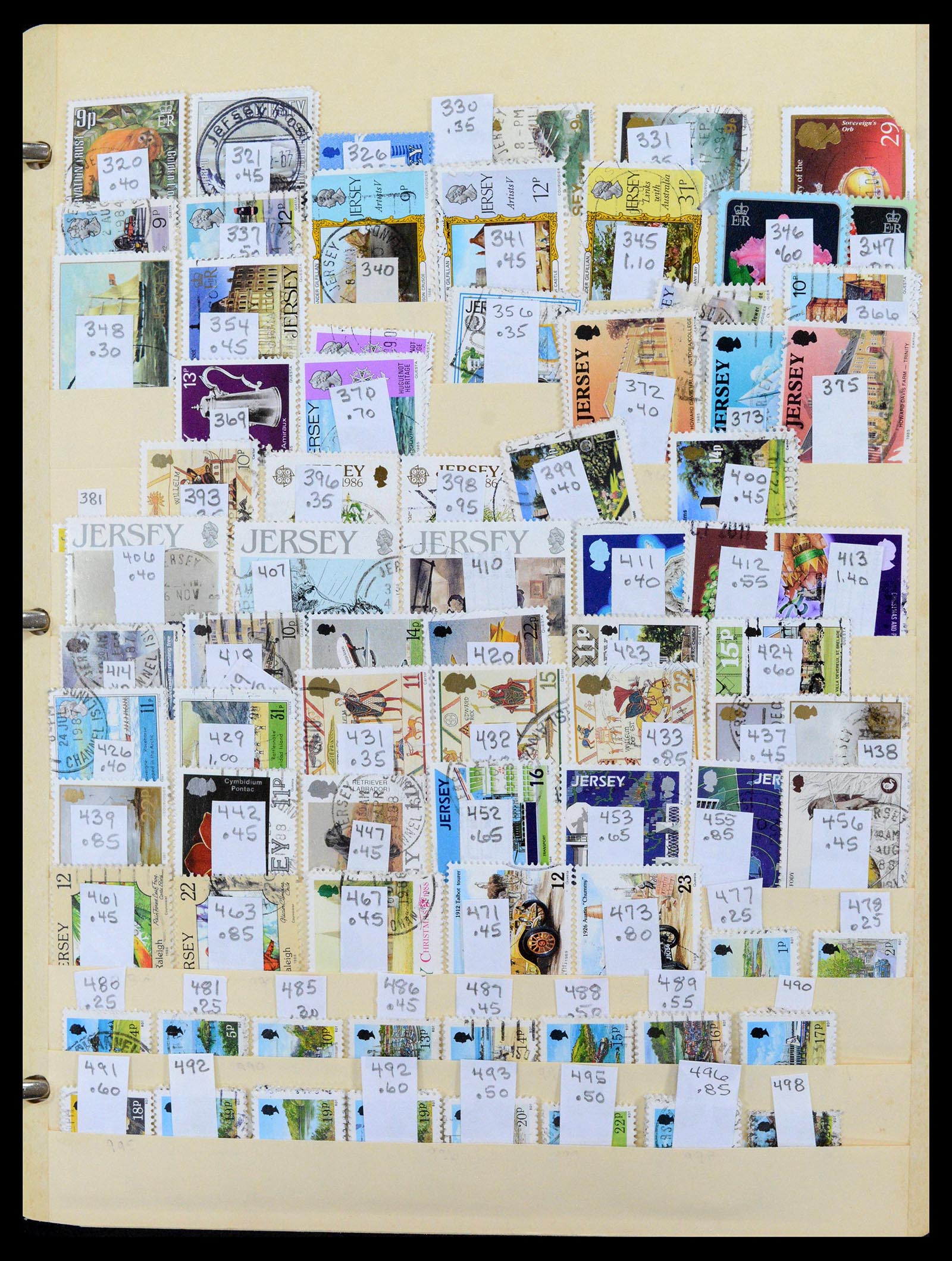 39194 0051 - Postzegelverzameling 39194 Engeland en Kanaaleilanden 1935-2013.