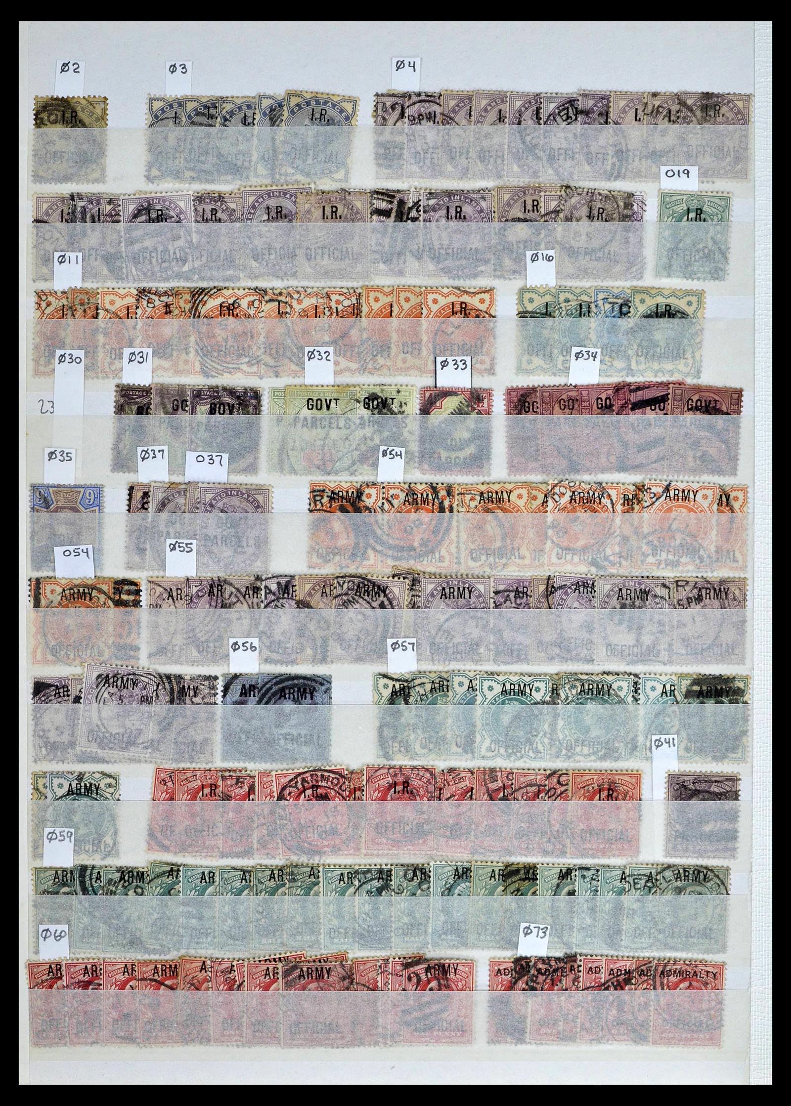 39196 0057 - Postzegelverzameling 39196 Engeland 1844-1955.