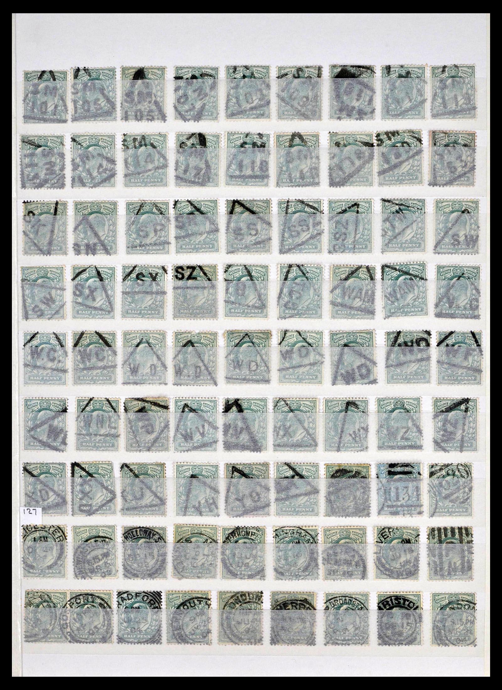 39196 0099 - Stamp collection 39196 Great Britain 1844-1955.