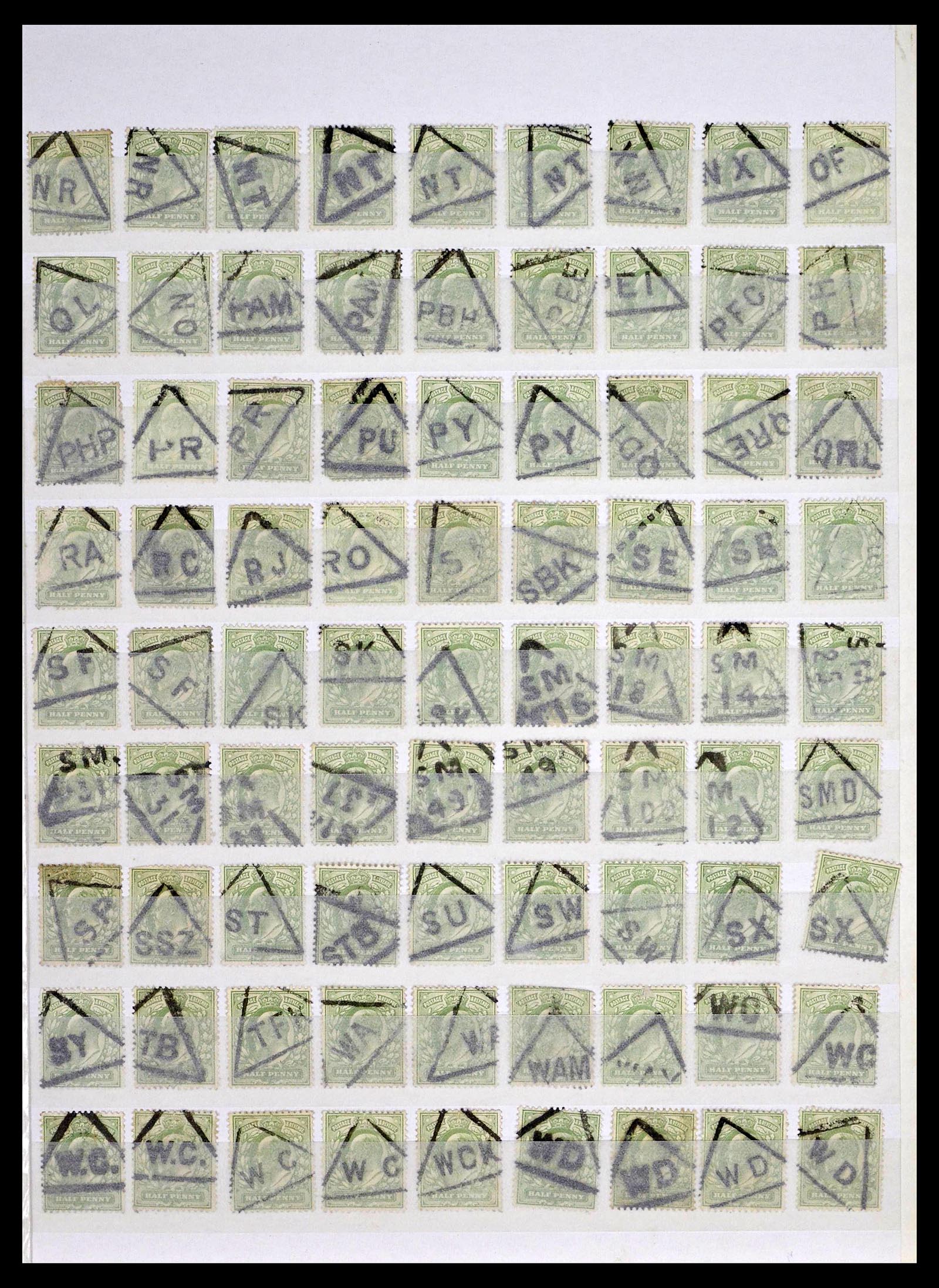 39196 0103 - Postzegelverzameling 39196 Engeland 1844-1955.