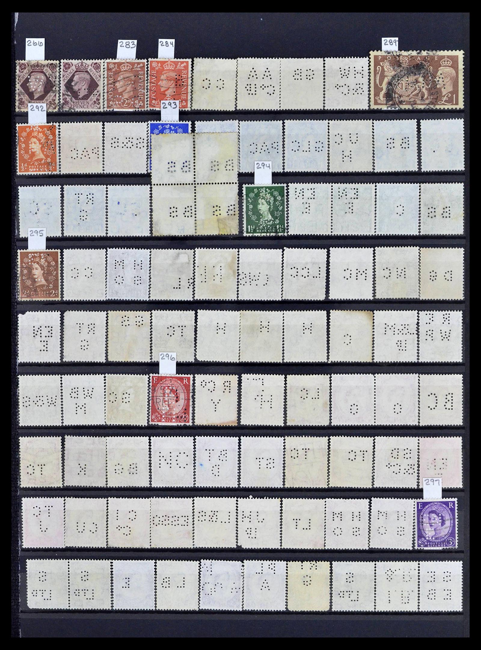 39196 0116 - Postzegelverzameling 39196 Engeland 1844-1955.