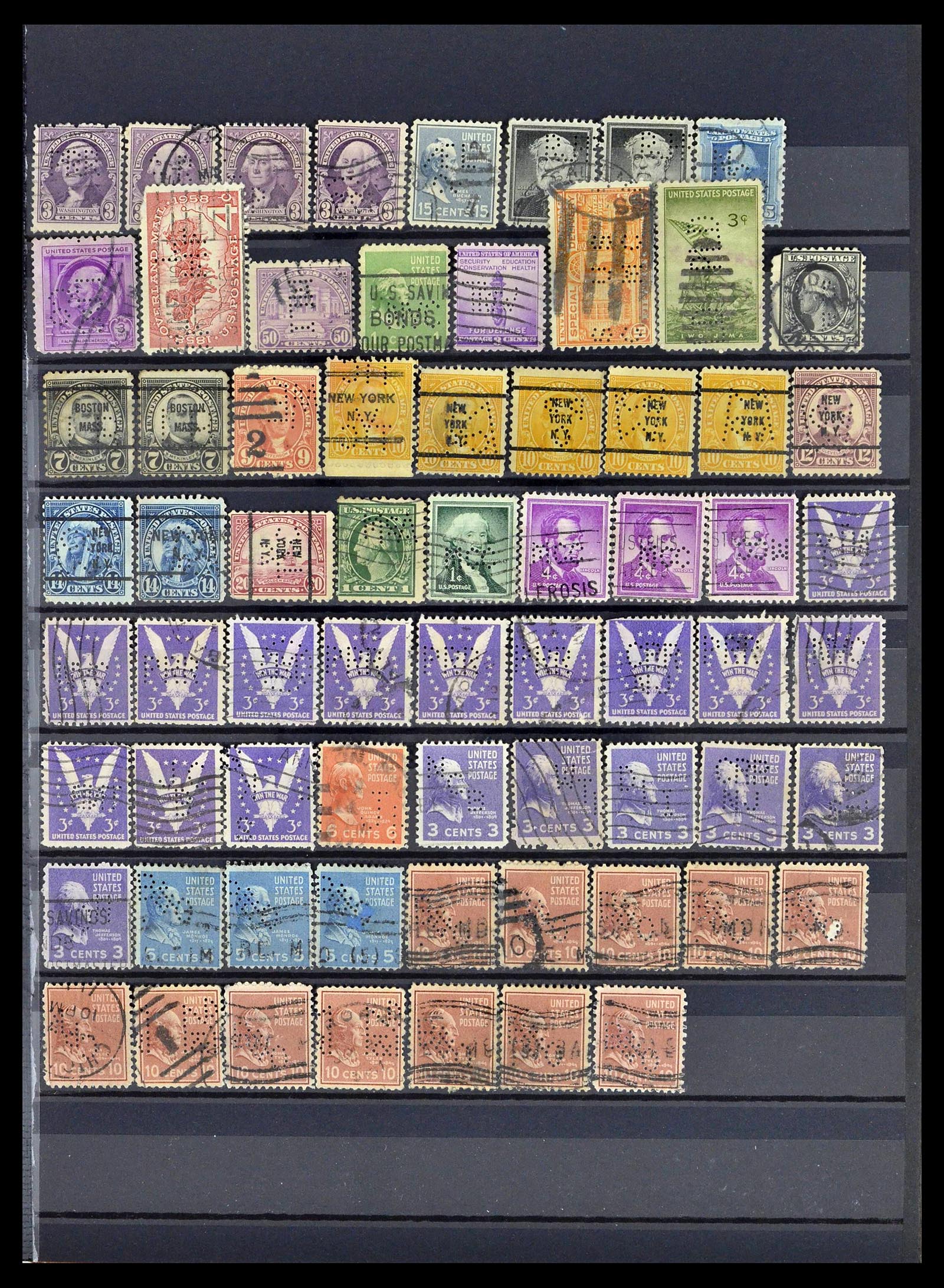 39196 0124 - Postzegelverzameling 39196 Engeland 1844-1955.