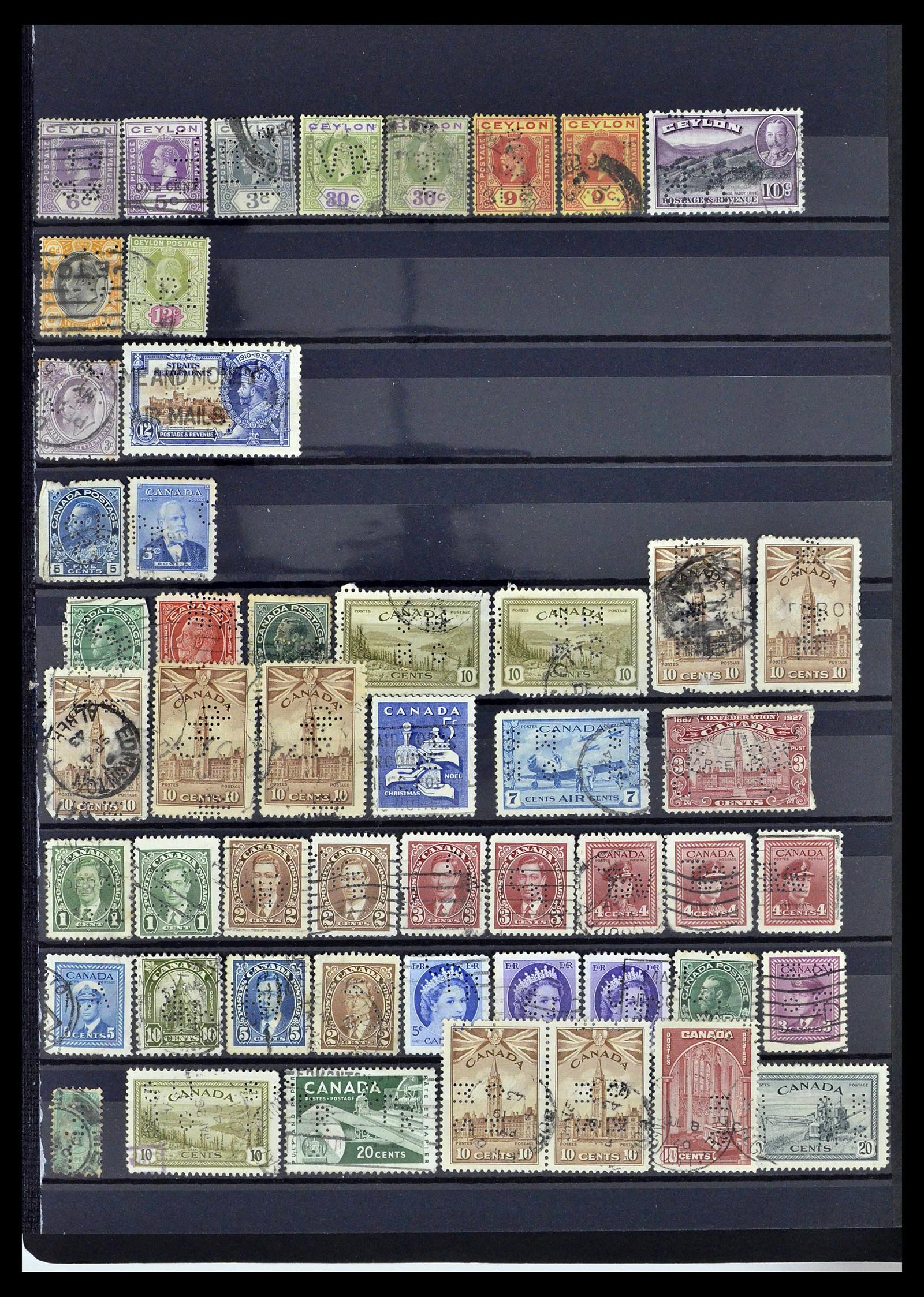 39196 0136 - Postzegelverzameling 39196 Engeland 1844-1955.