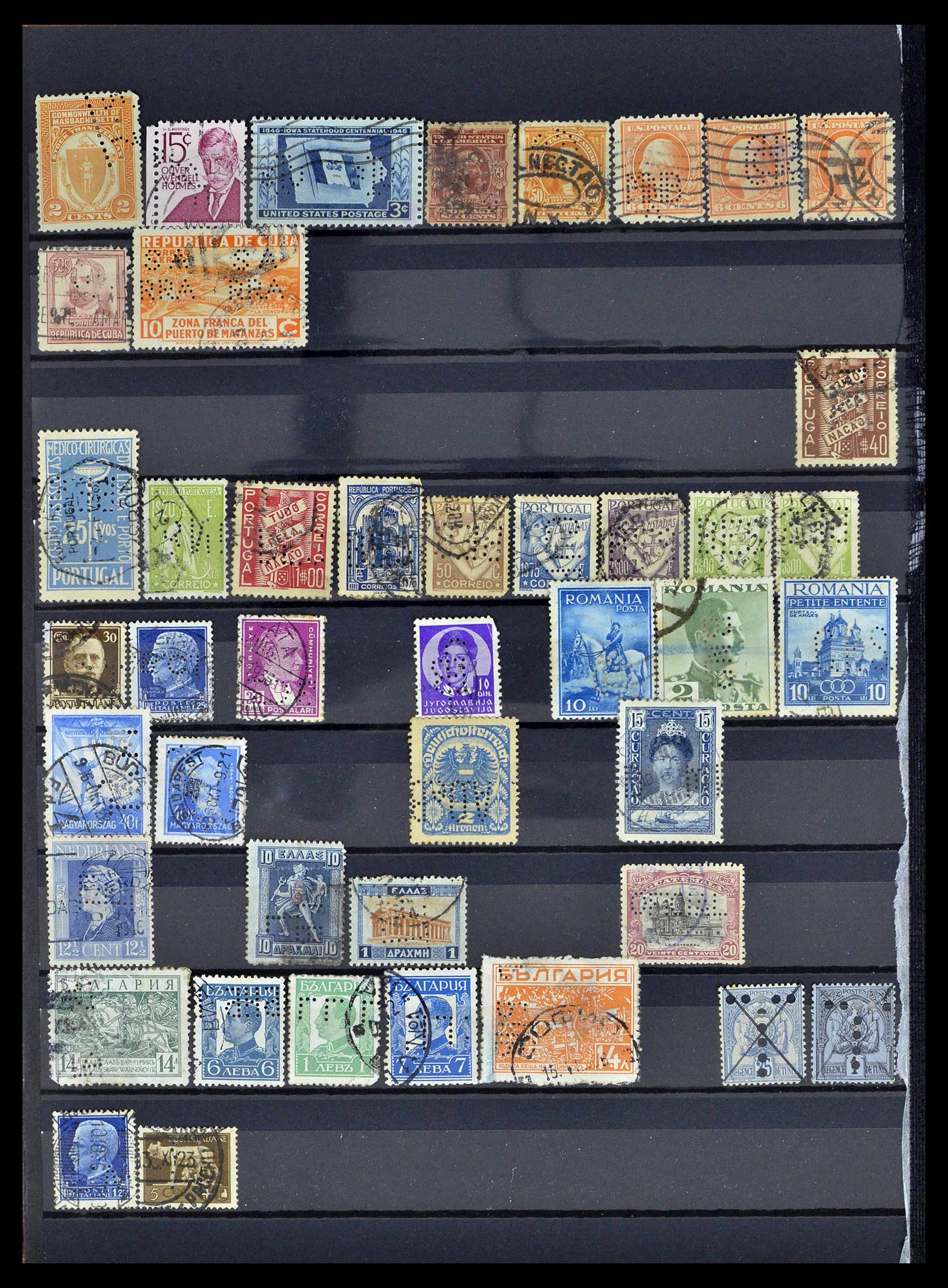 39196 0137 - Stamp collection 39196 Great Britain 1844-1955.