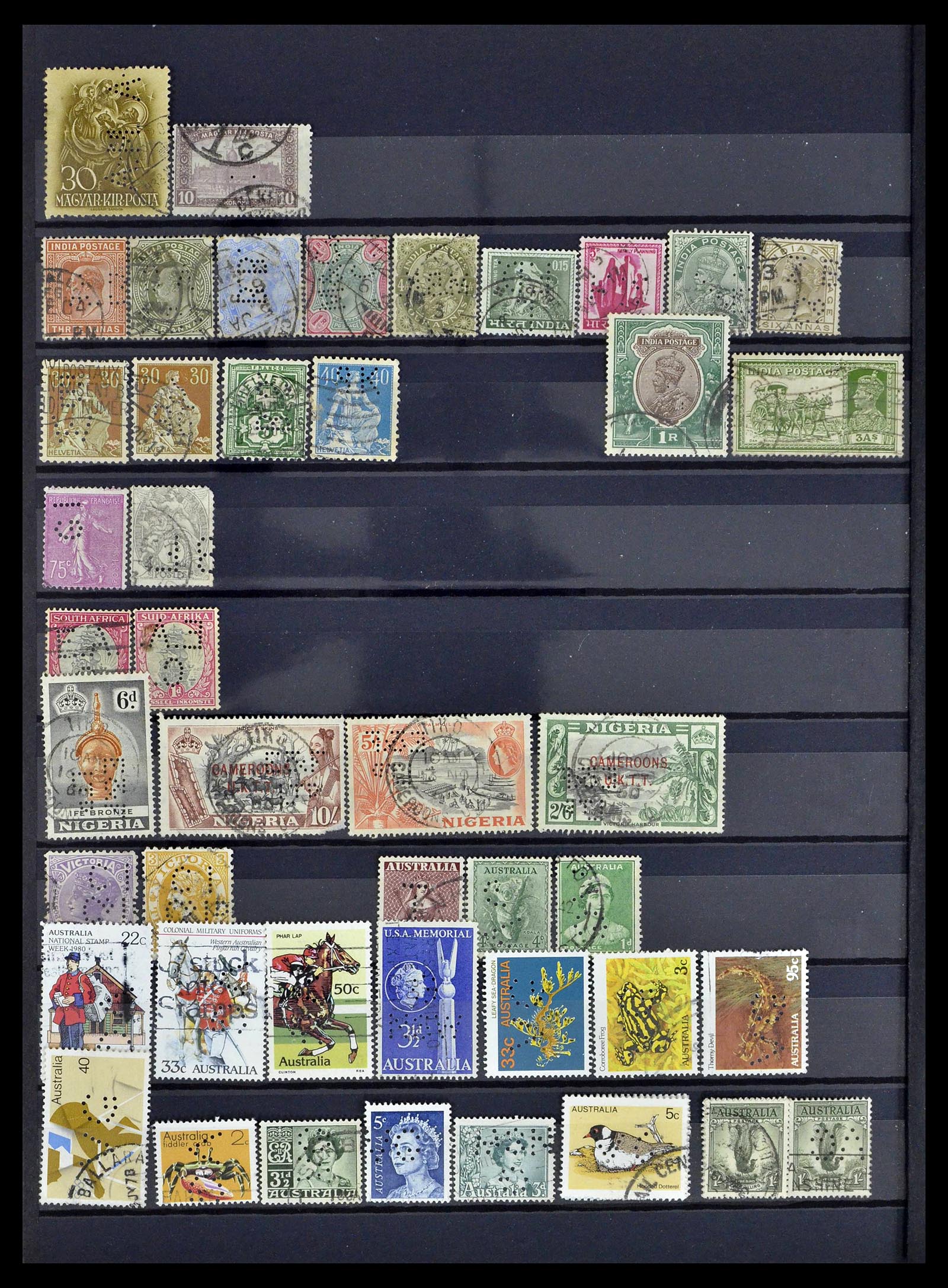 39196 0141 - Postzegelverzameling 39196 Engeland 1844-1955.