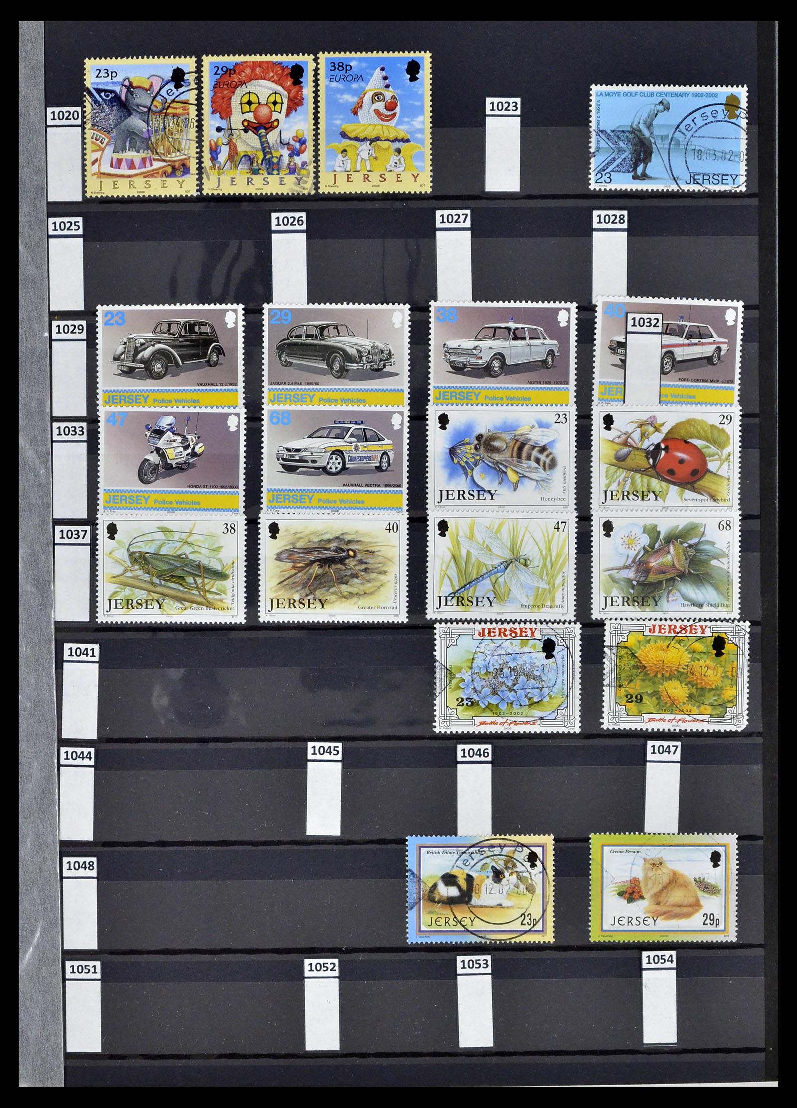 39197 0029 - Postzegelverzameling 39197 Kanaaleilanden 1941-2015.