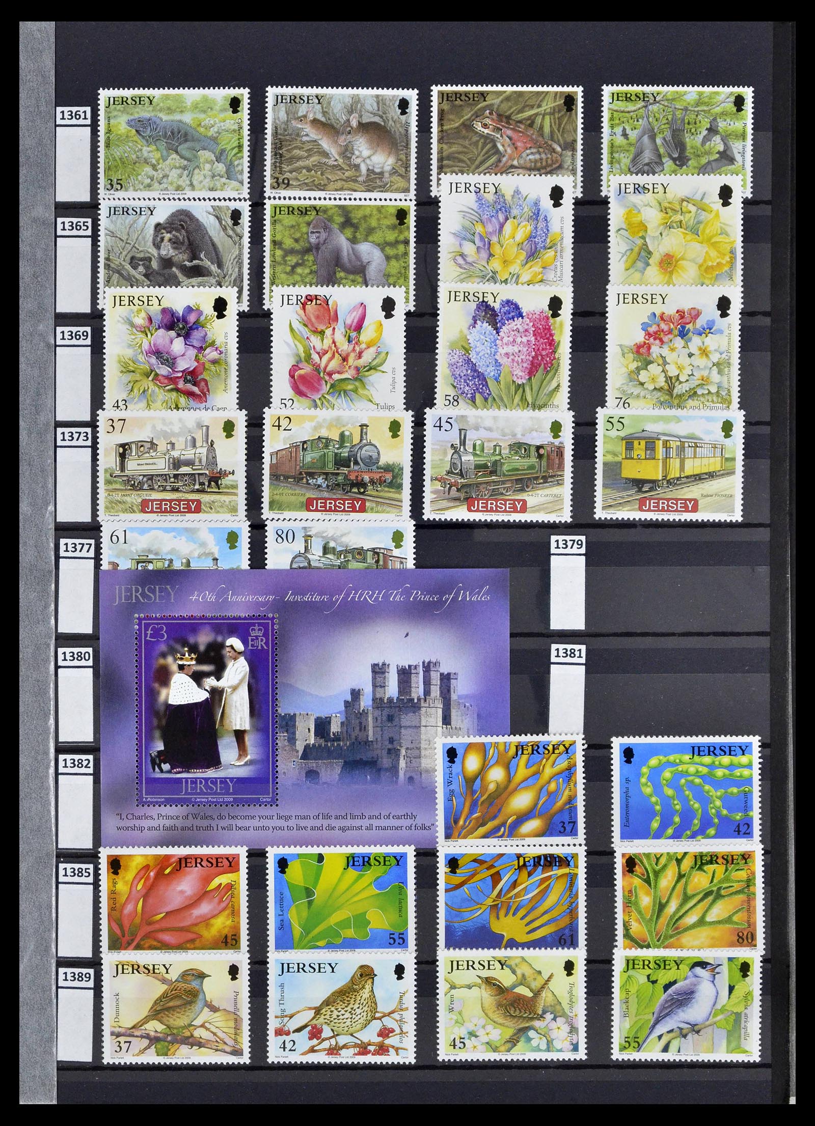 39197 0039 - Postzegelverzameling 39197 Kanaaleilanden 1941-2015.