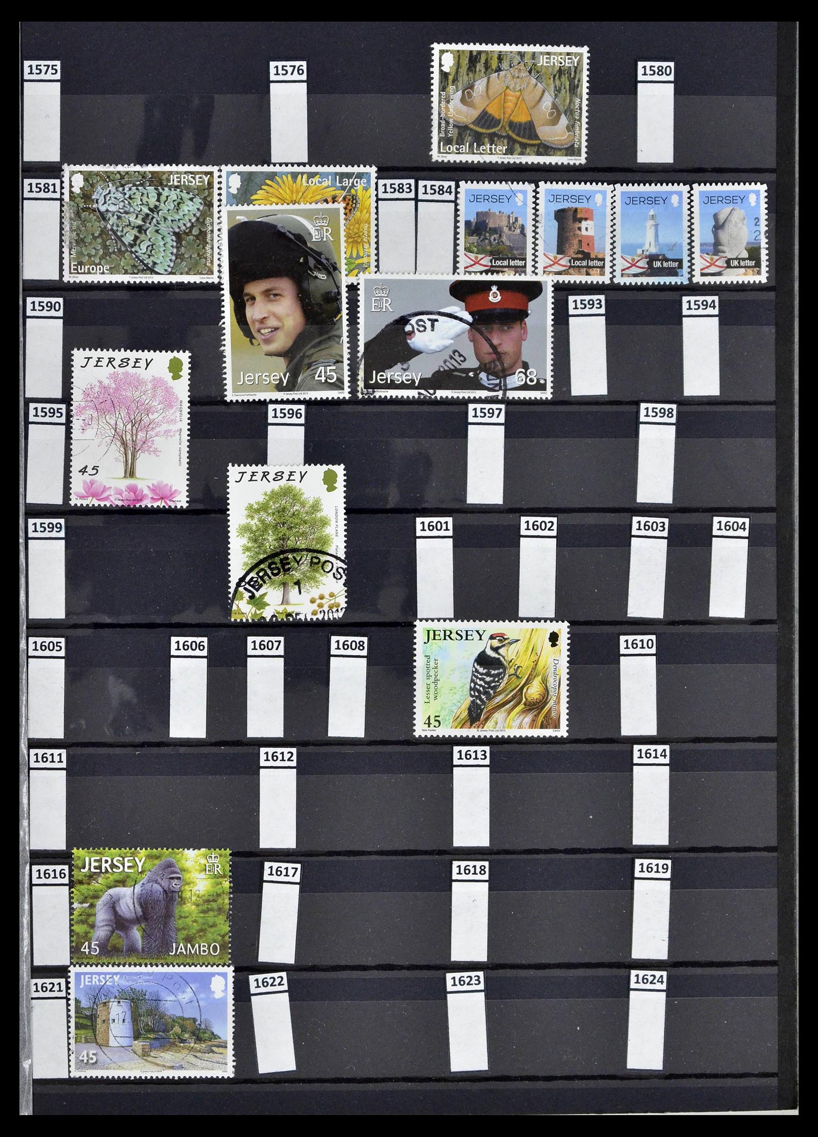 39197 0045 - Postzegelverzameling 39197 Kanaaleilanden 1941-2015.