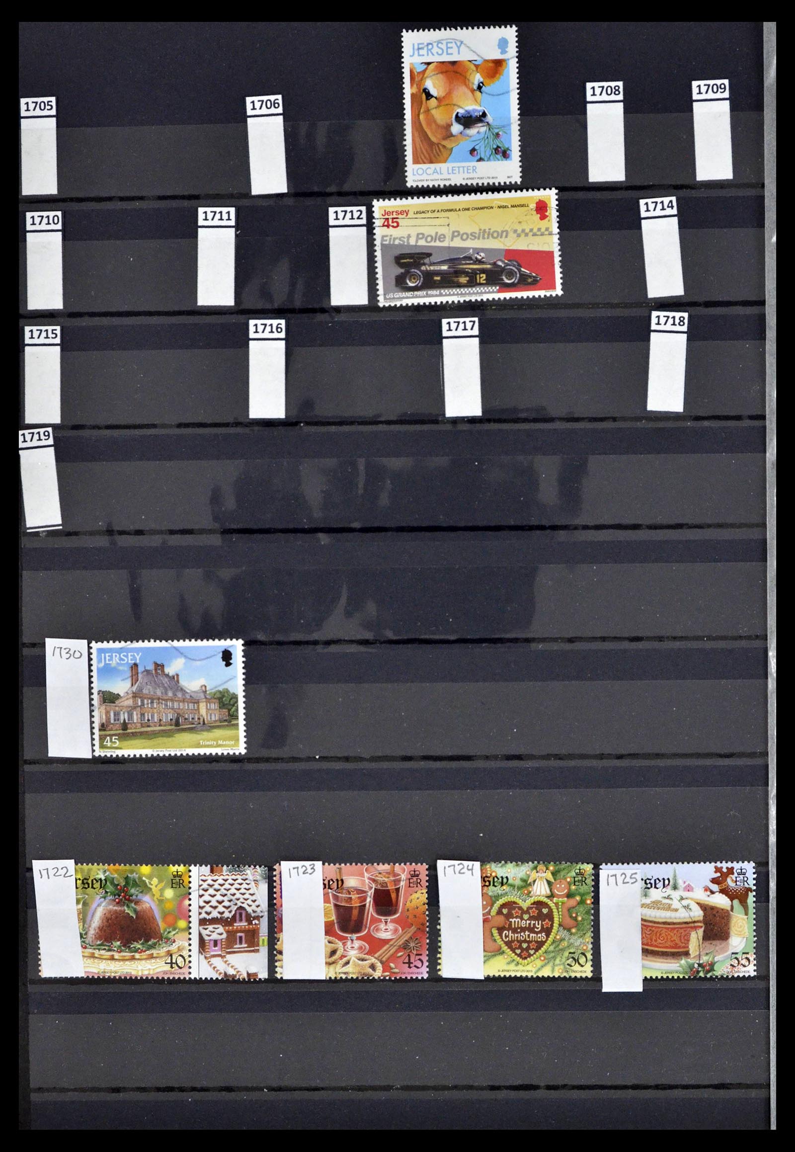 39197 0048 - Postzegelverzameling 39197 Kanaaleilanden 1941-2015.