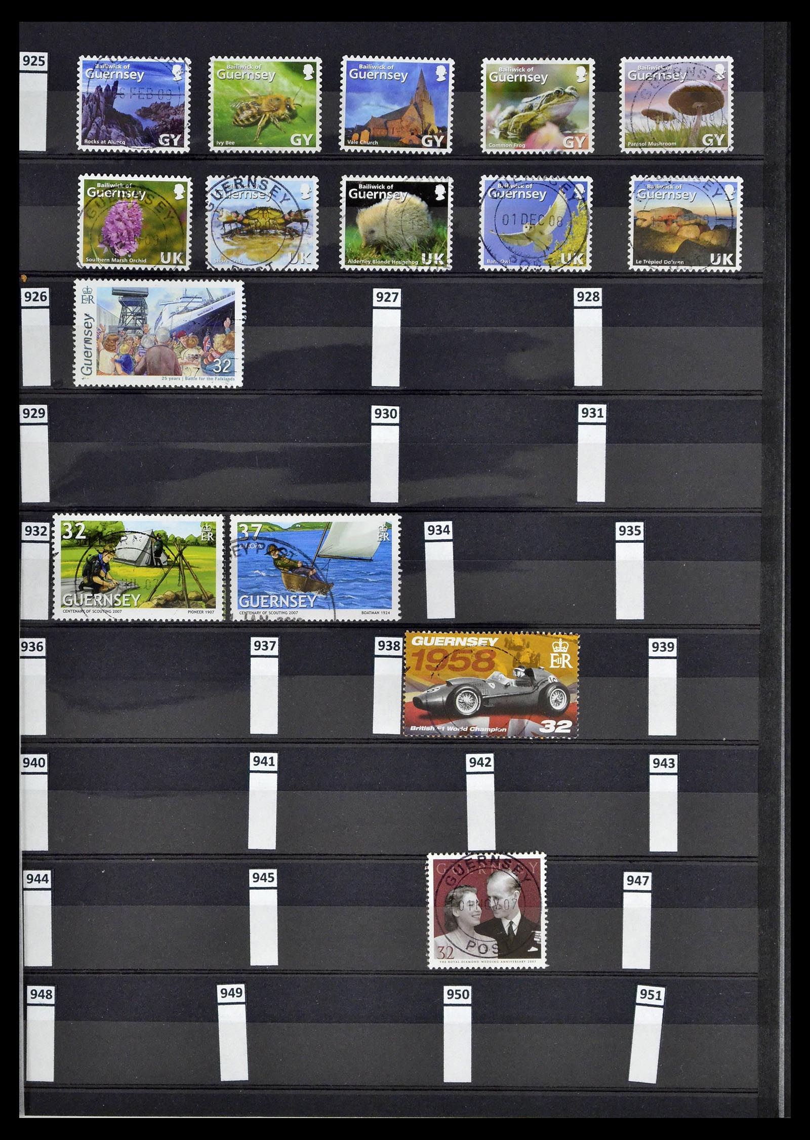 39197 0085 - Stamp collection 39197 Channel Islands 1941-2015.