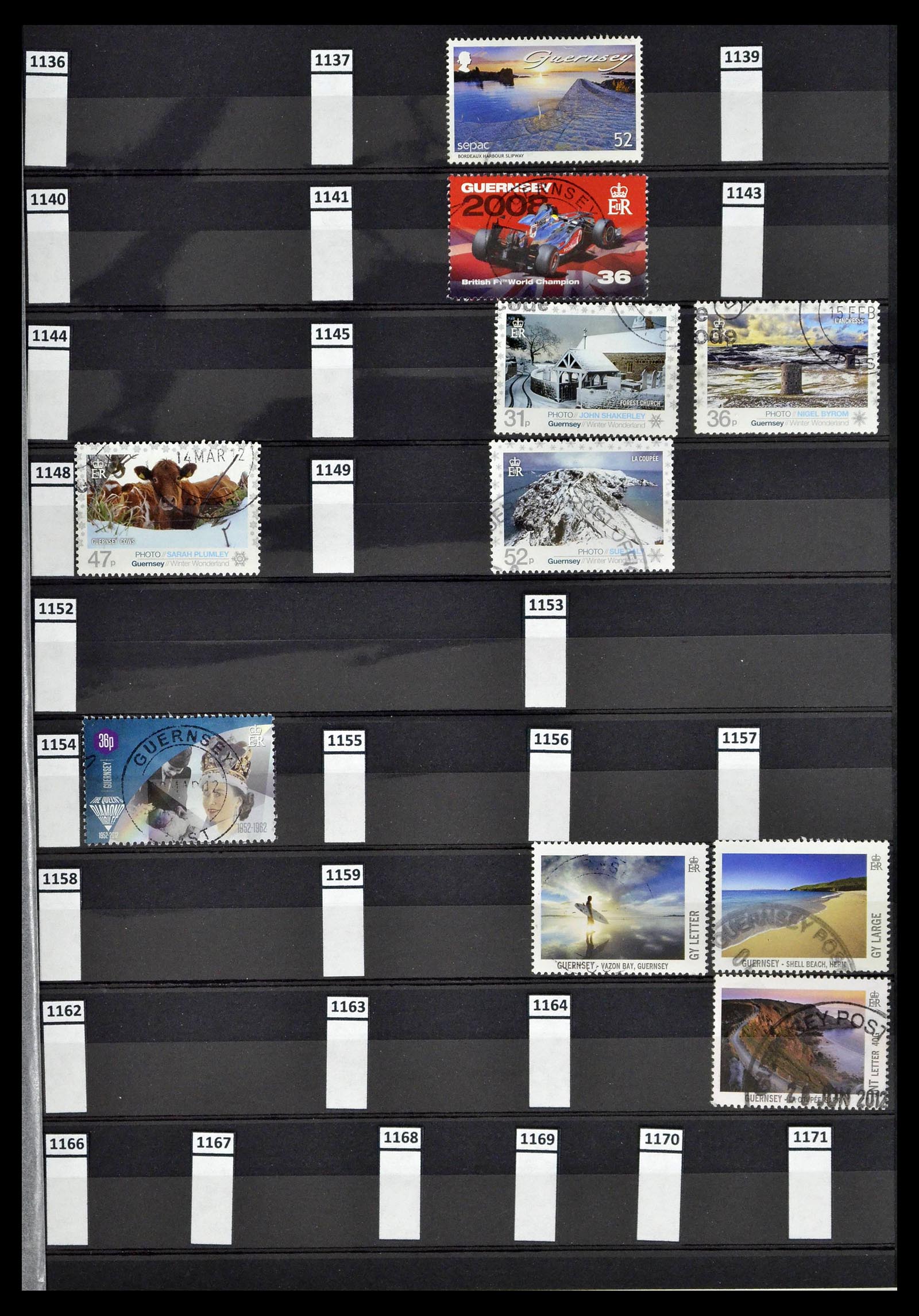 39197 0091 - Stamp collection 39197 Channel Islands 1941-2015.