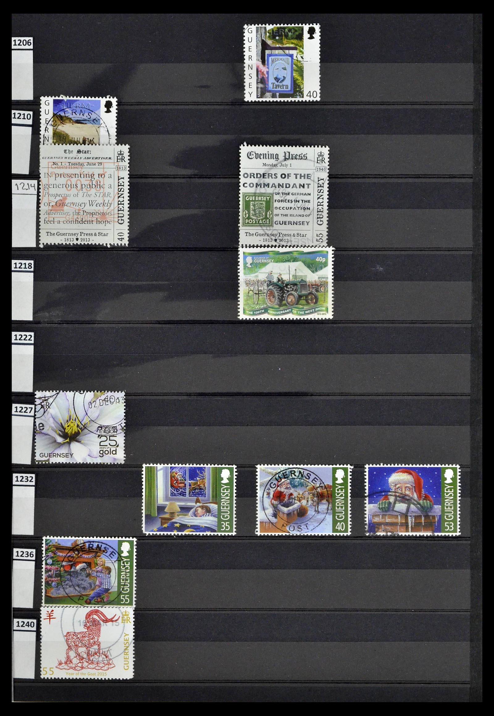 39197 0093 - Stamp collection 39197 Channel Islands 1941-2015.